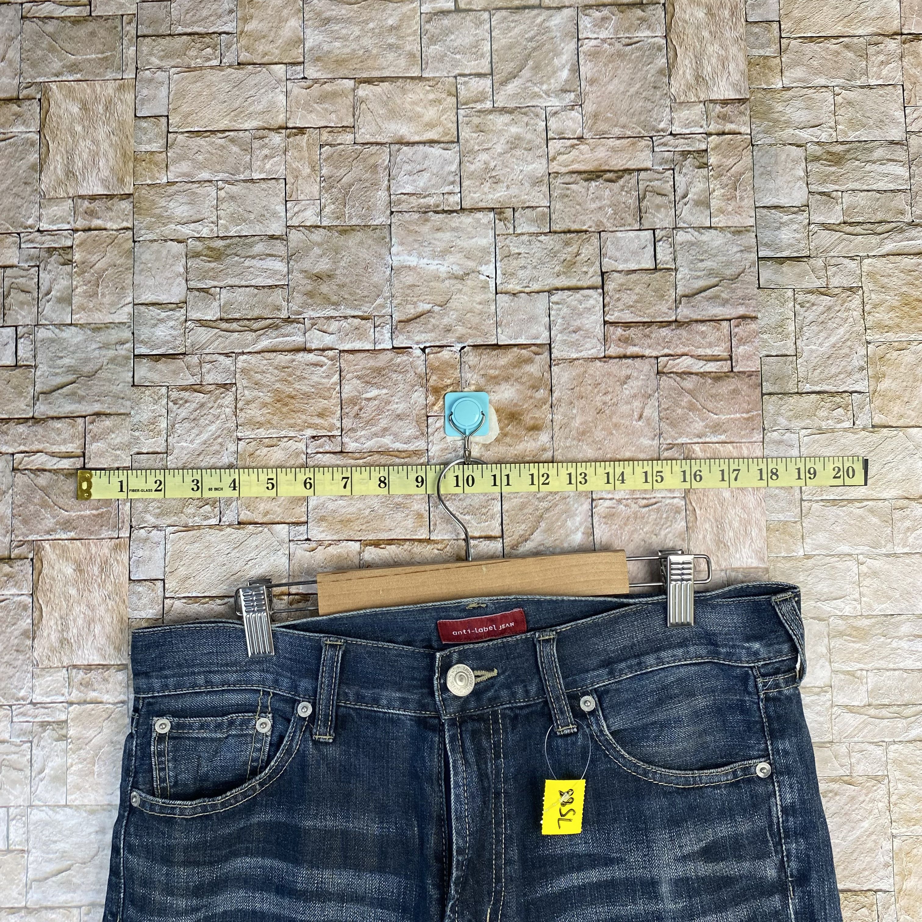 Japanese Brand Anti Label vintage japan Blue Denim Pants #7588 Size US 32 / EU 48 - 5 Thumbnail