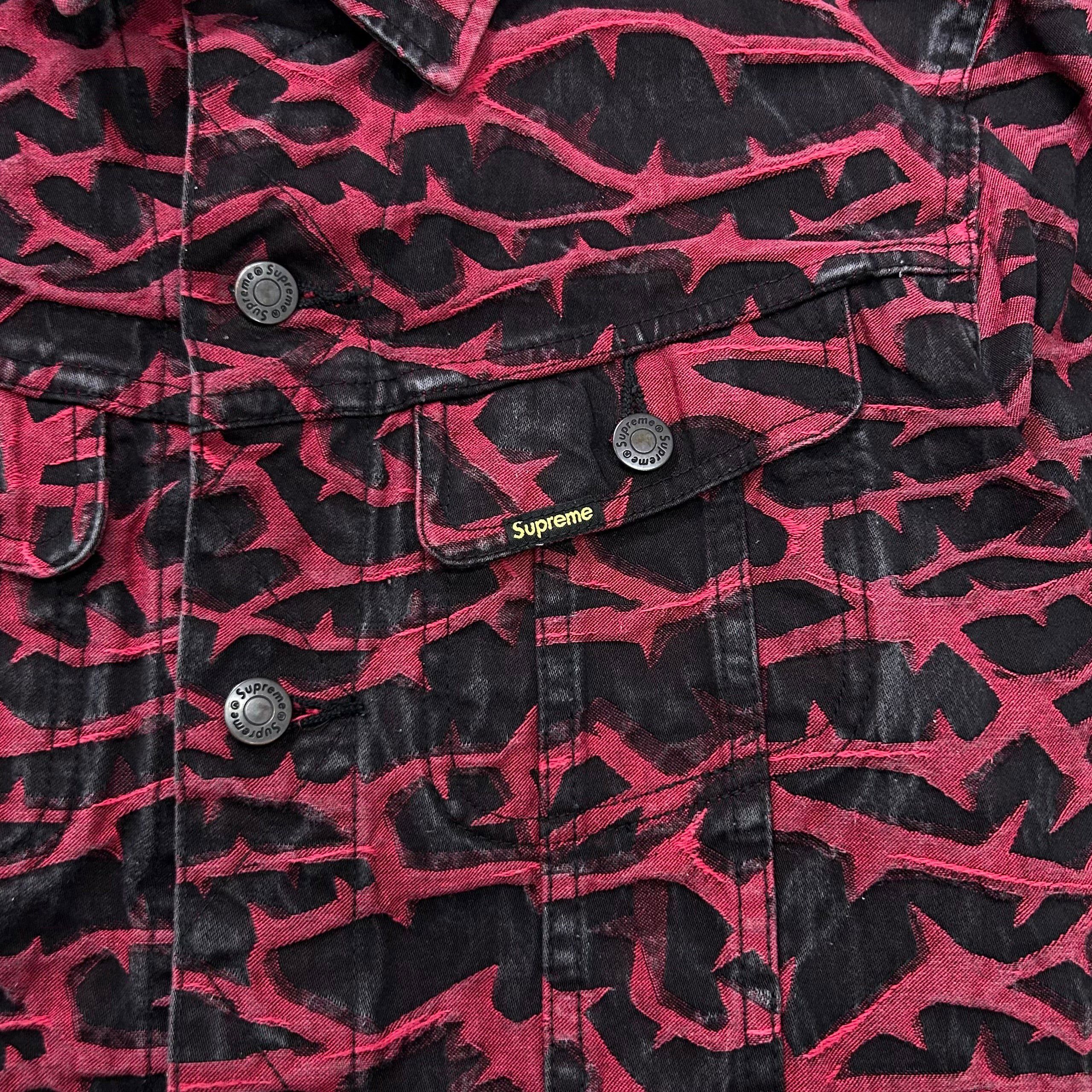 Supreme Supreme FW18 Thorn Trucker Jacket Size US L / EU 52-54 / 3 - 3 Thumbnail