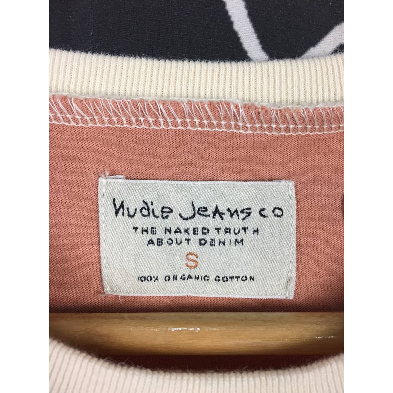 Nudie Jeans × Vintage Nudie Jeans Co Rudi Block NJCO Circle Logo Longsleeve Tee Size US S / EU 44-46 / 1 - 11 Thumbnail