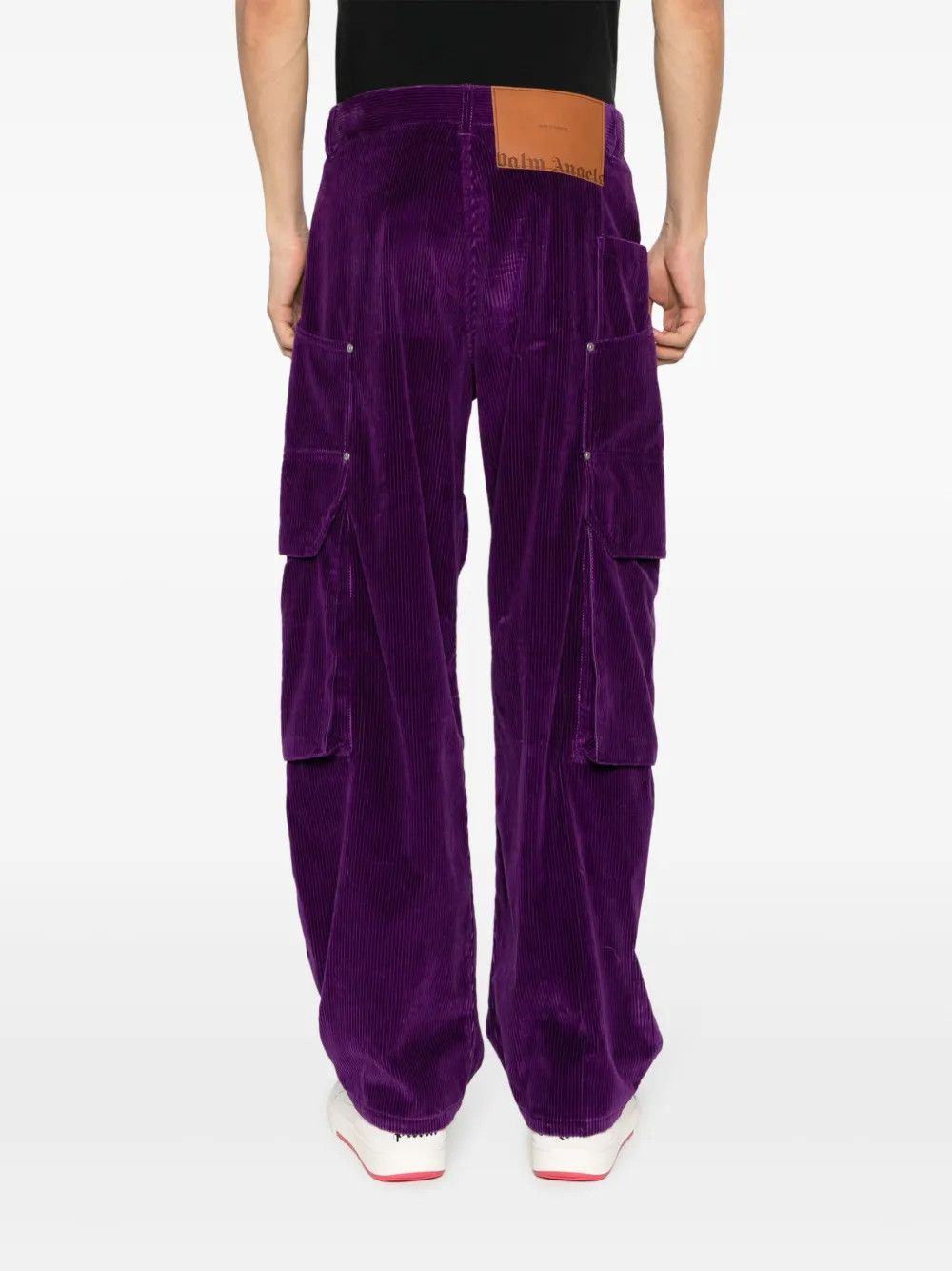 Palm Angels o1y0325 Cargo Pant in Purple Size US 30 / EU 46 - 4 Thumbnail
