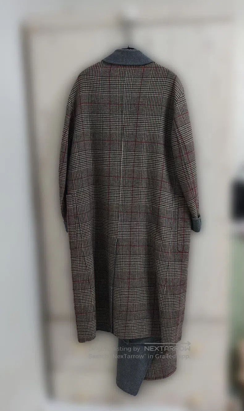 Vivienne Westwood Vivienne Westwood Houndstooth Double-Faced Wool Cloak Coat Size S / US 4 / IT 40 - 4 Thumbnail