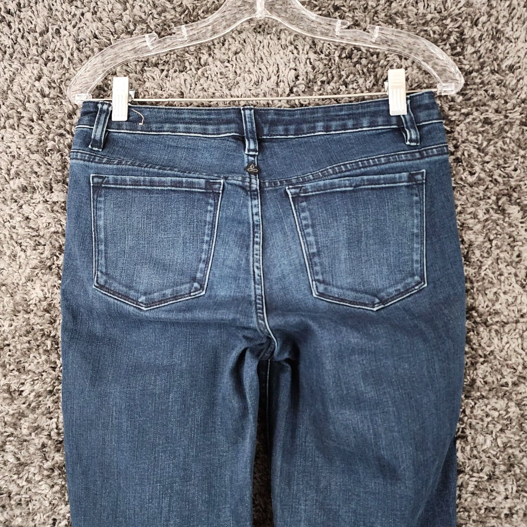 Prana PRANA Jeans Skinny Women Dark Wash Size 2 Adult Regular 29" x 30" Blue Womens Size 26" / US 2 / IT 38 - 7 Thumbnail