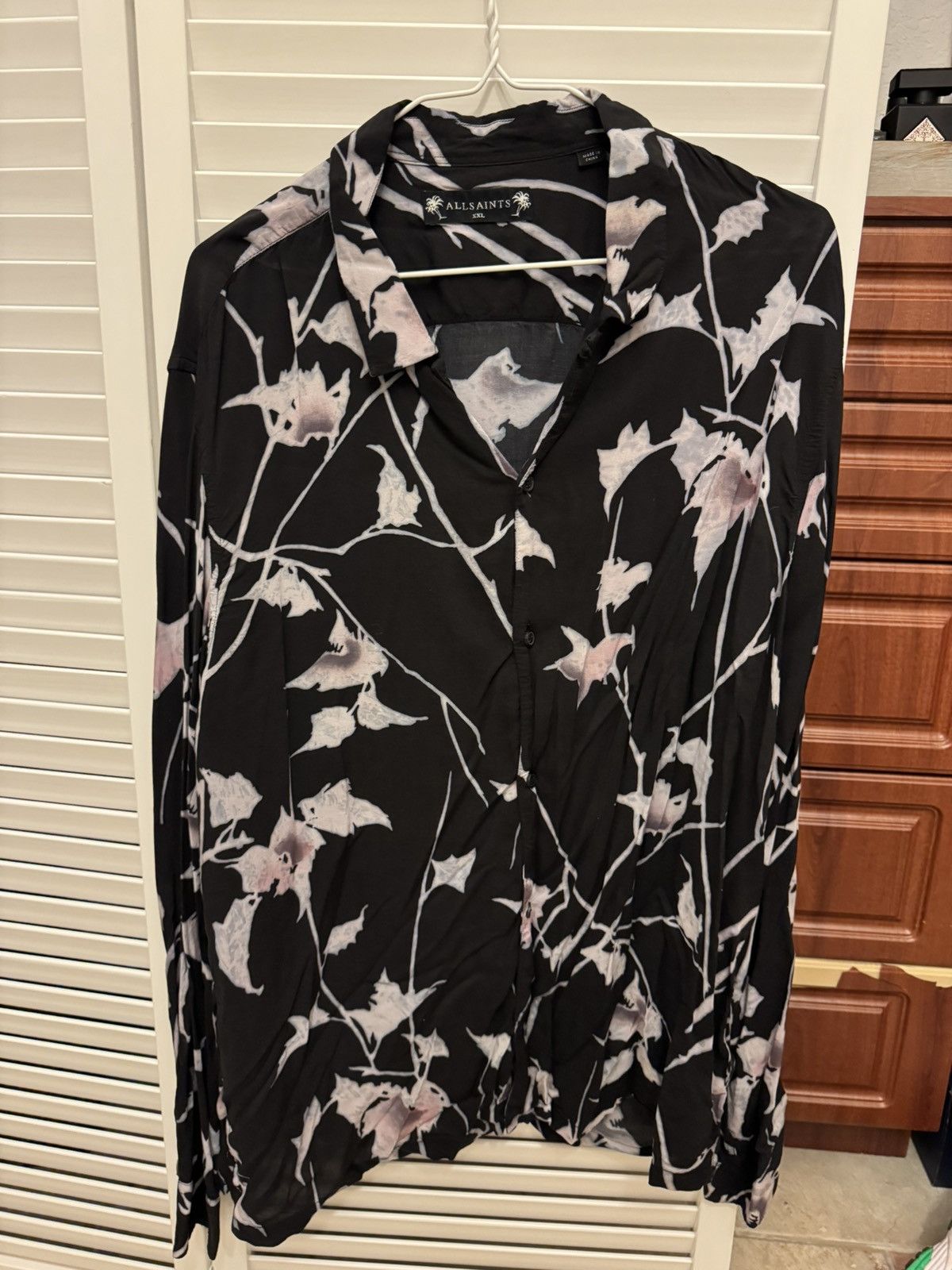 Allsaints AllSaints floral blank shirt Size US XXL / EU 58 / 5 - 1 Thumbnail