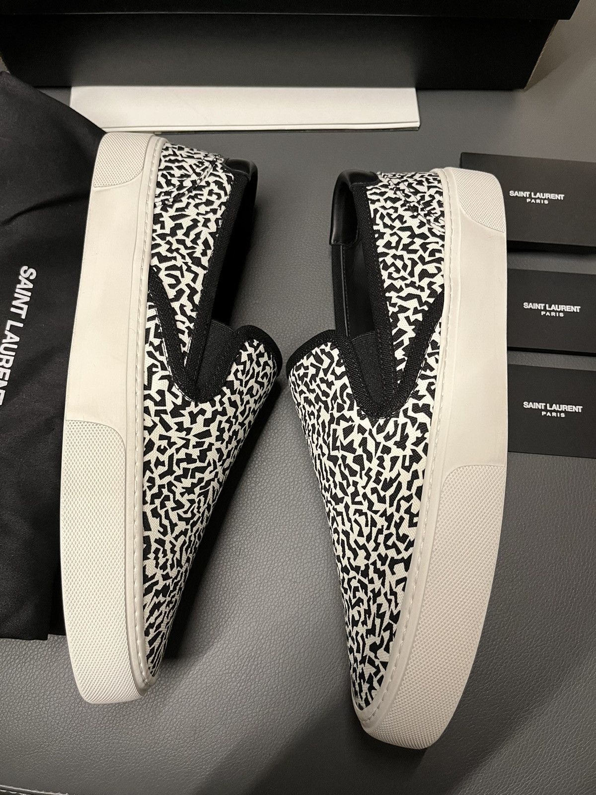 Hedi Slimane Rare Brand New Super Runway Saint Laurent Hedi Loafer Size US 11.5 / EU 44-45 - 12 Thumbnail