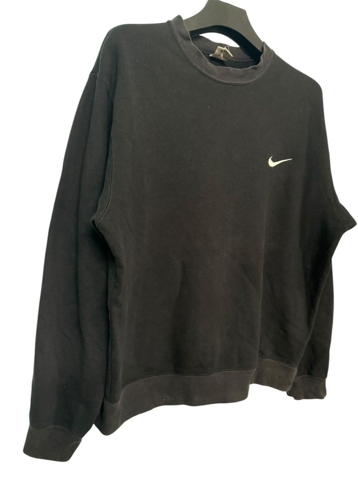 Nike 💥VINTAGE 90s NIKE SMALL EMBROIDED LOGO CREWNECK SWEARTSHIRT Size US XXL / EU 58 / 5 - 3 Thumbnail
