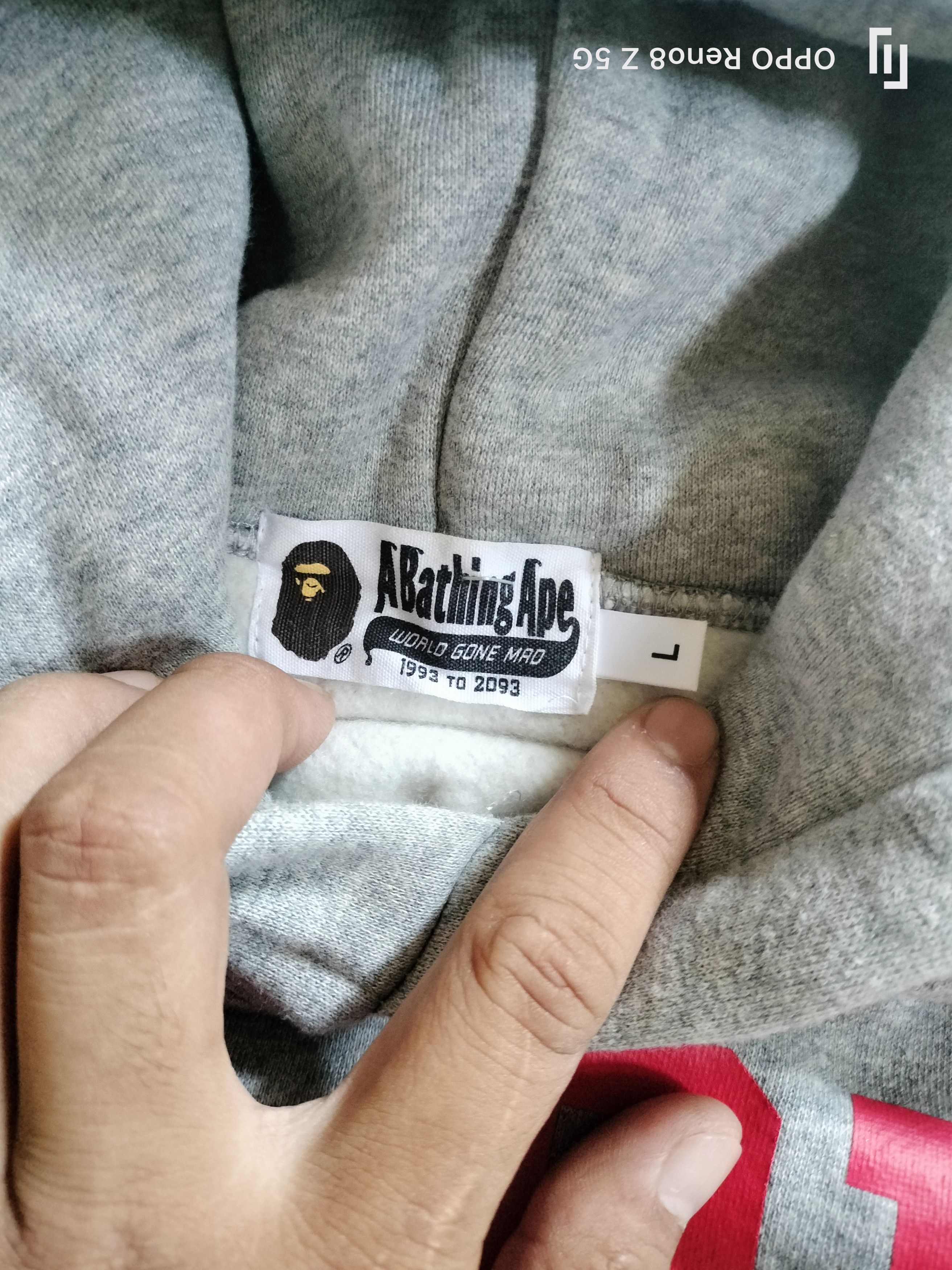 Bape Bape Pullover Hoodie Size US L / EU 52-54 / 3 - 3 Thumbnail
