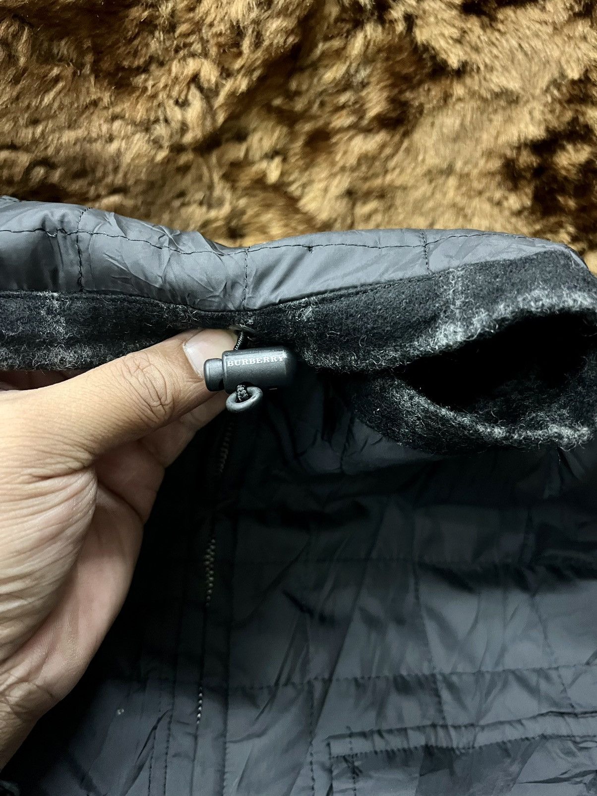 Burberry Burberry London Wool Checkered Black Reversible Vest Size US L / EU 52-54 / 3 - 13 Thumbnail