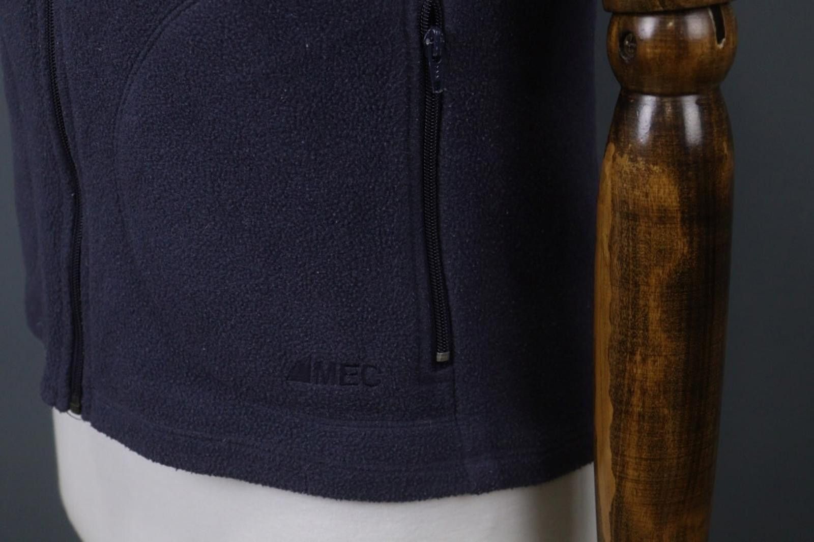 Mountain Equipment Company Mountain Equipment Navy Mock Neck Stretch Fleece Vest Size M Size US M / EU 48-50 / 2 - 5 Thumbnail