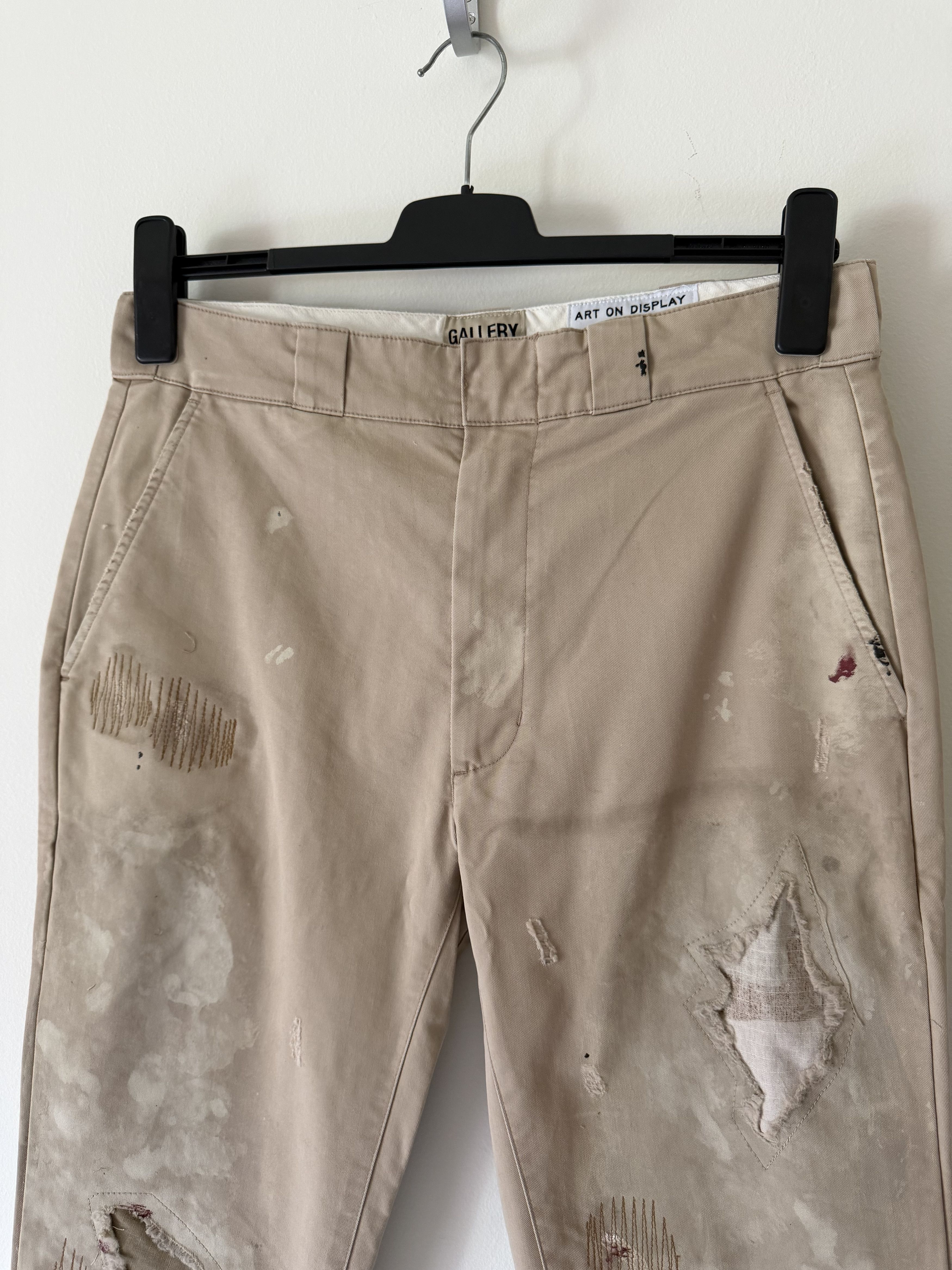 Gallery Dept. Gallery Dept Rico Chino Flare Pants in Tan Size US 33 - 2 Thumbnail