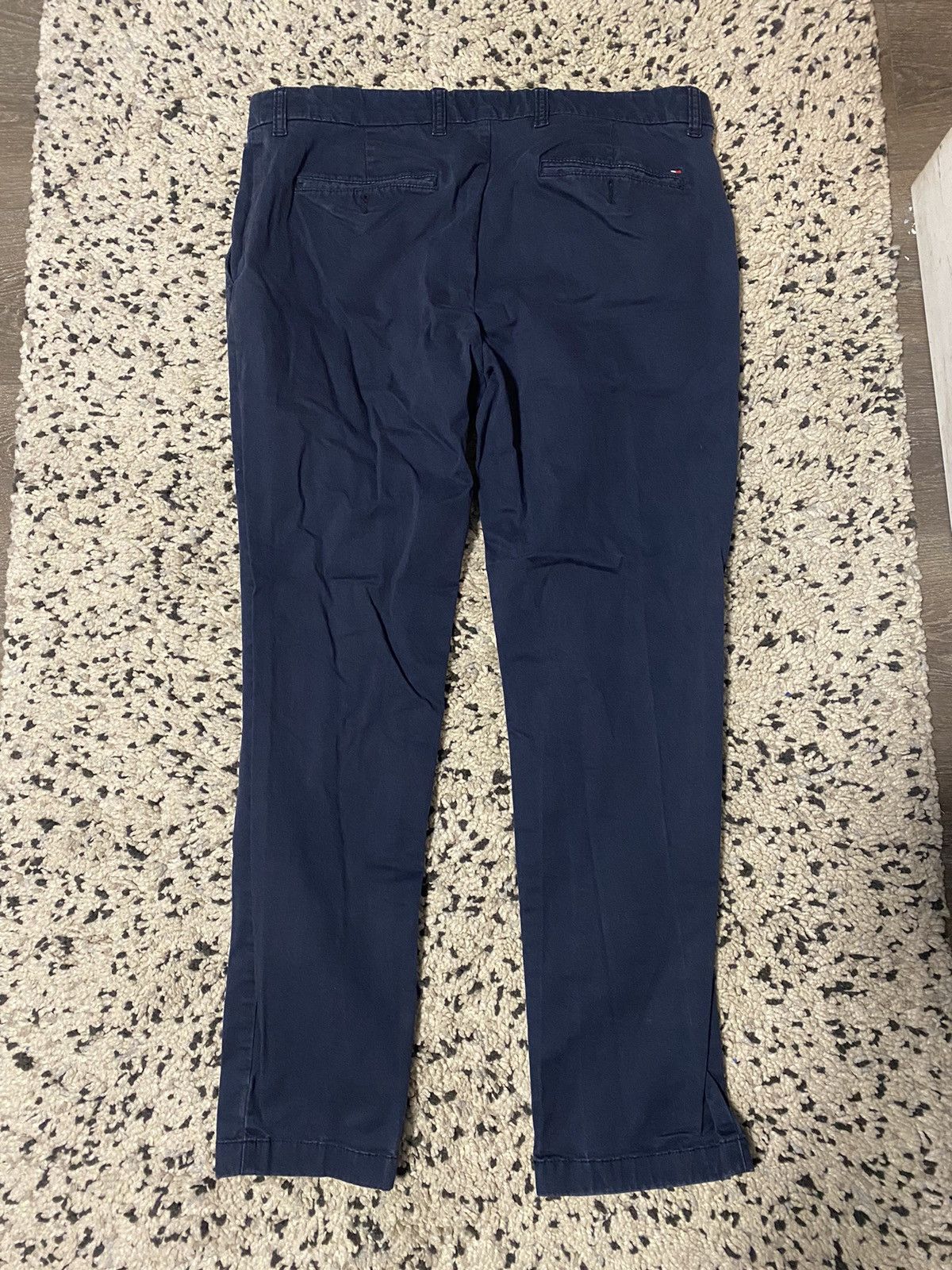 Tommy Hilfiger TOMMY HILFIGER Slim Fit Casual Navy Pants Size US 34 / EU 50 - 2 Thumbnail