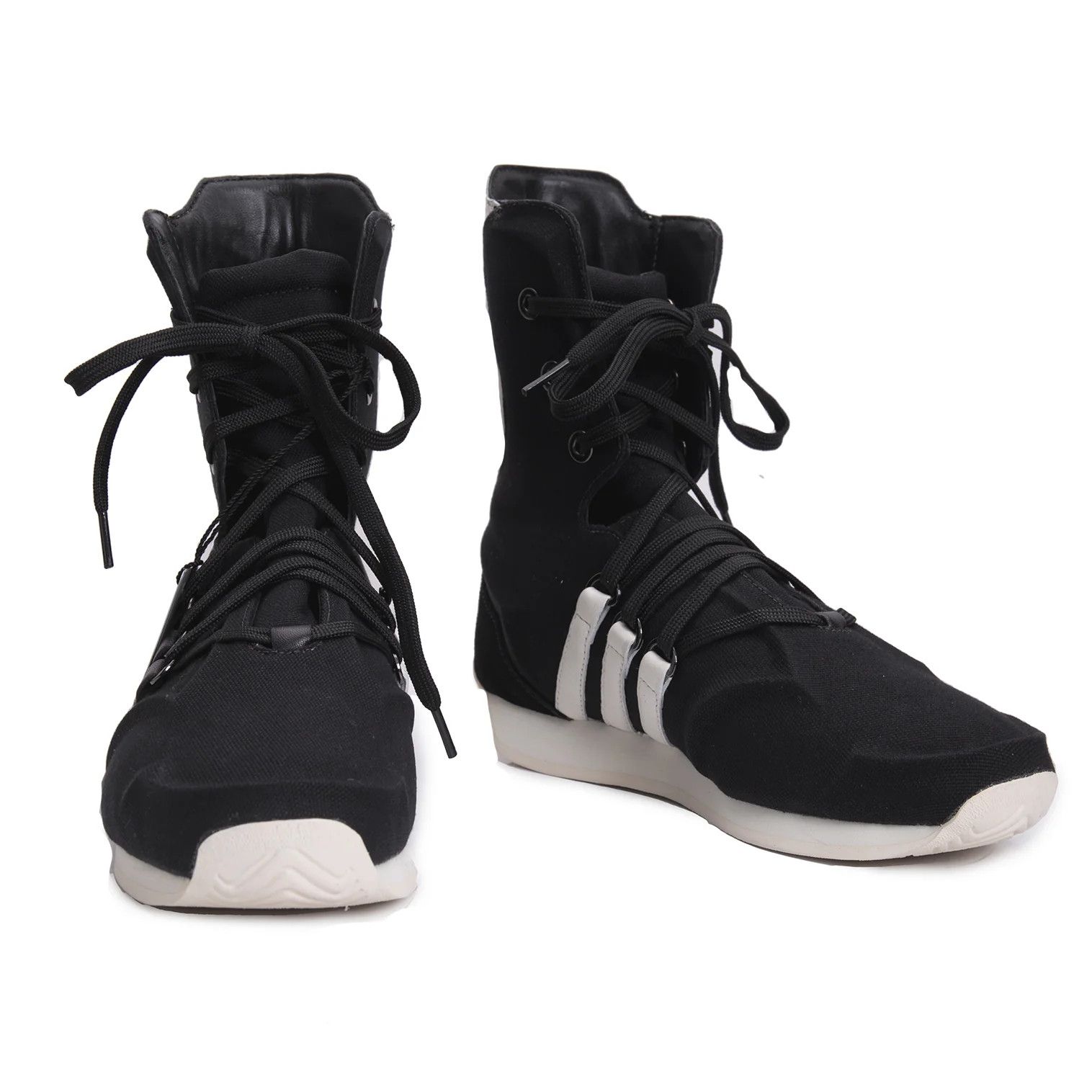 Yohji Yamamoto Yohji Yamamoto x Adidas Boxing Shoes Black White 25cm Size US 7.5 / EU 40-41 - 1 Thumbnail