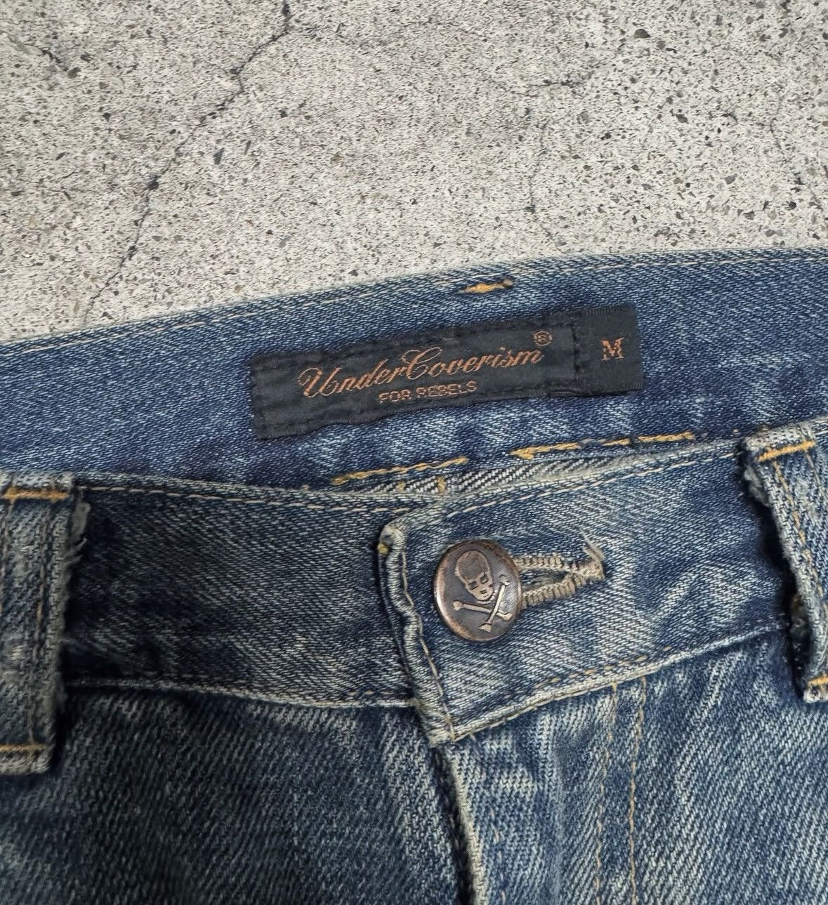 Undercover undercover aw04 68 denim red yarn Size US 30 / EU 46 - 4 Thumbnail