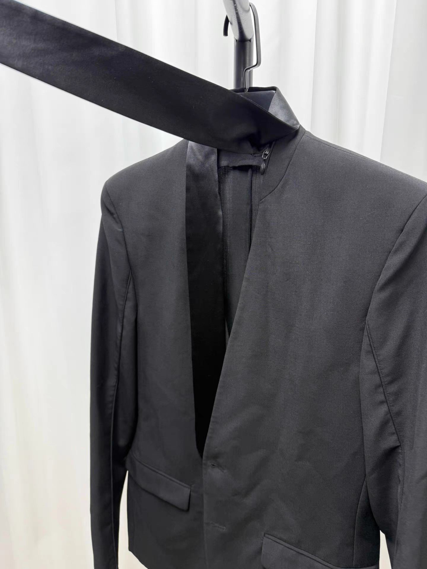 Maison Margiela Maison margiela Scarf Collarless Blazer K20 Size US M / EU 48-50 / 2 - 4 Thumbnail
