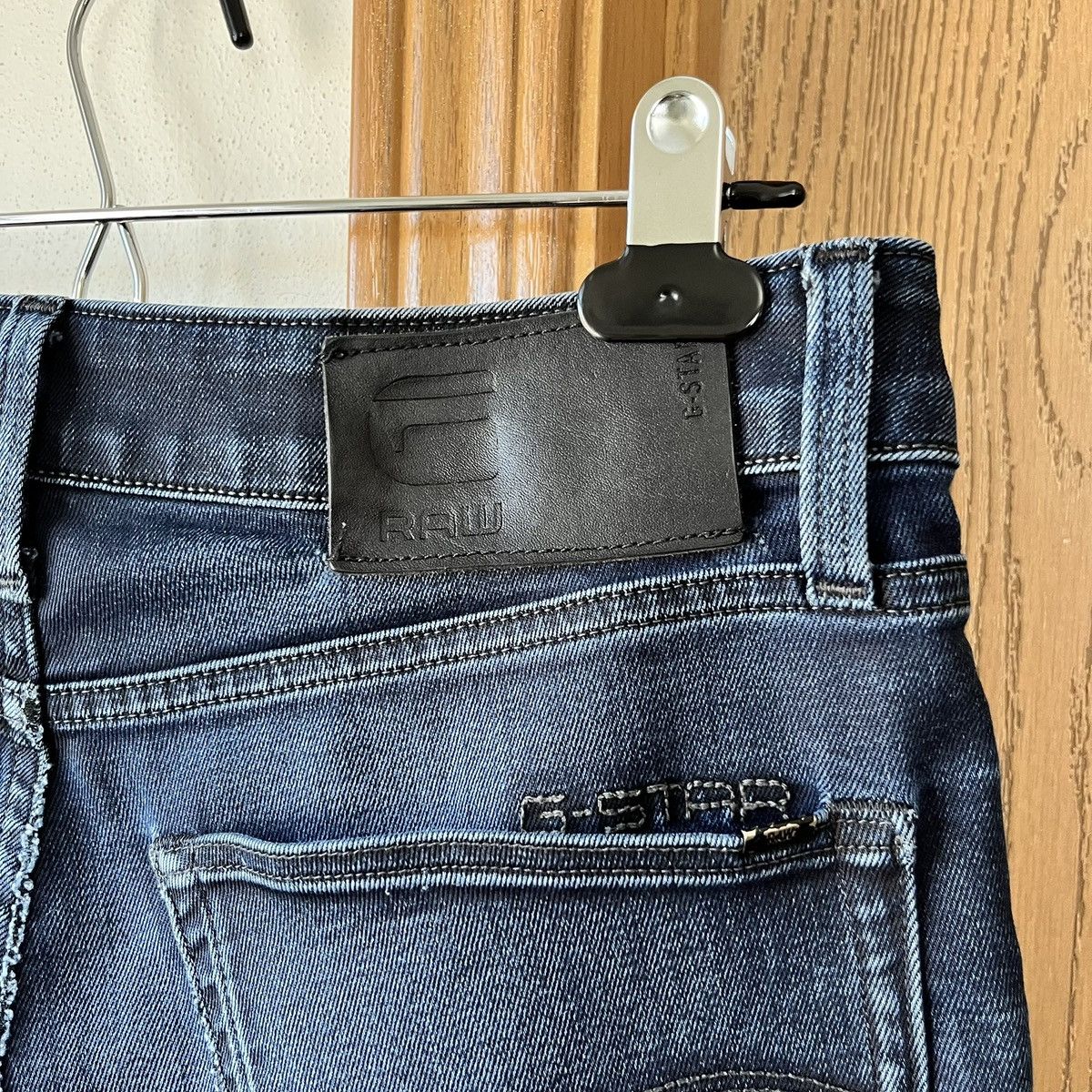 G-Star G Star Raw 3301 Slim Men’s Jeans Deep Blue Size US 29 - 7 Thumbnail