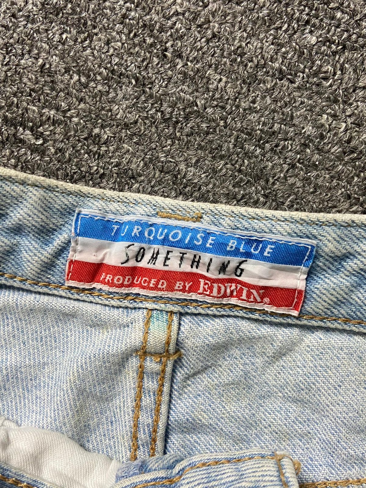 Edwin × Japanese Brand × Vintage Classic Edwin x Something Regular Fit Denim Jeans (132) Size US 26 / EU 42 - 5 Thumbnail