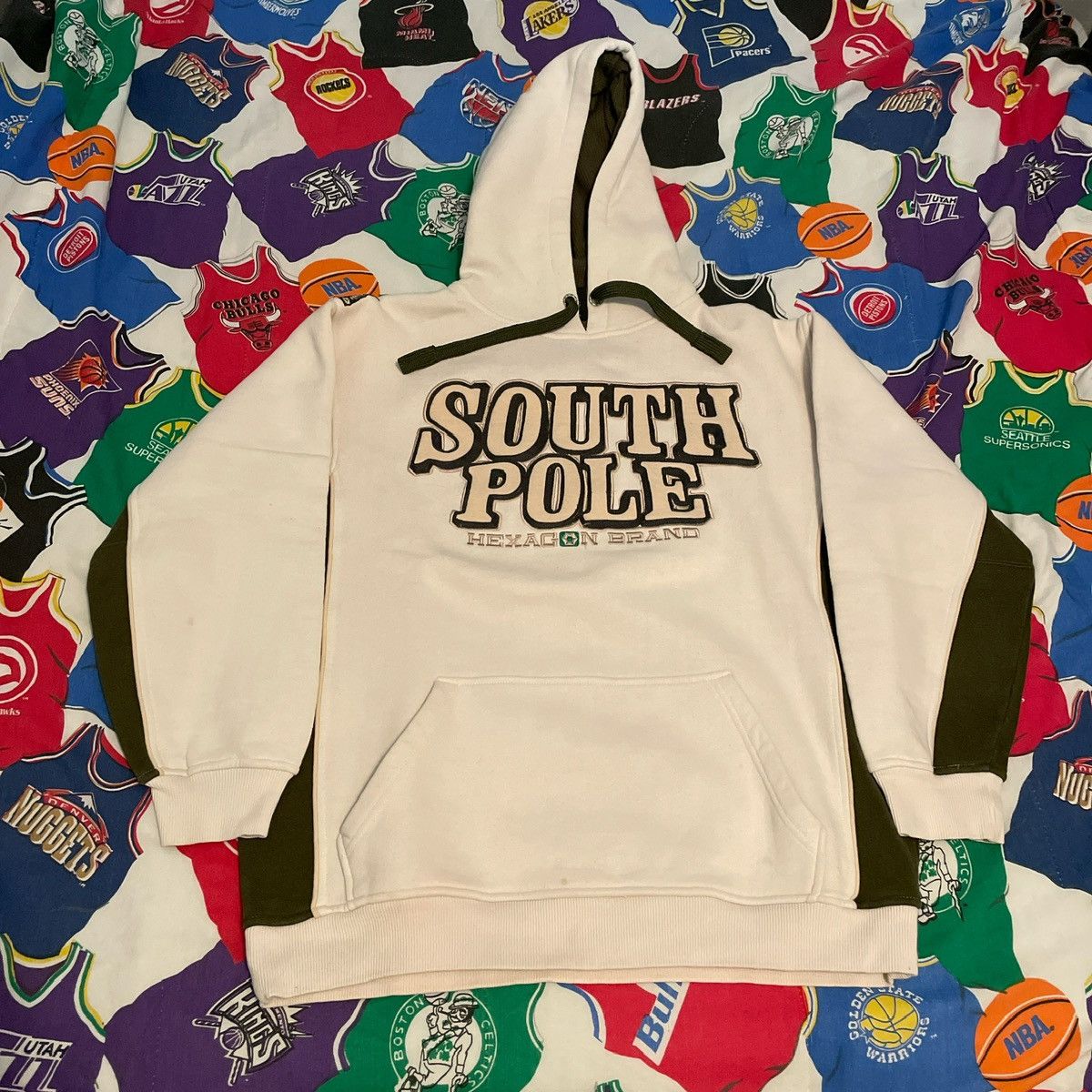 Ecko Unltd. × Element × Southpole Y2K South Pole Top Heavy Grunge Skate Hip Hop Hoodie Size US L / EU 52-54 / 3 - 1 Thumbnail