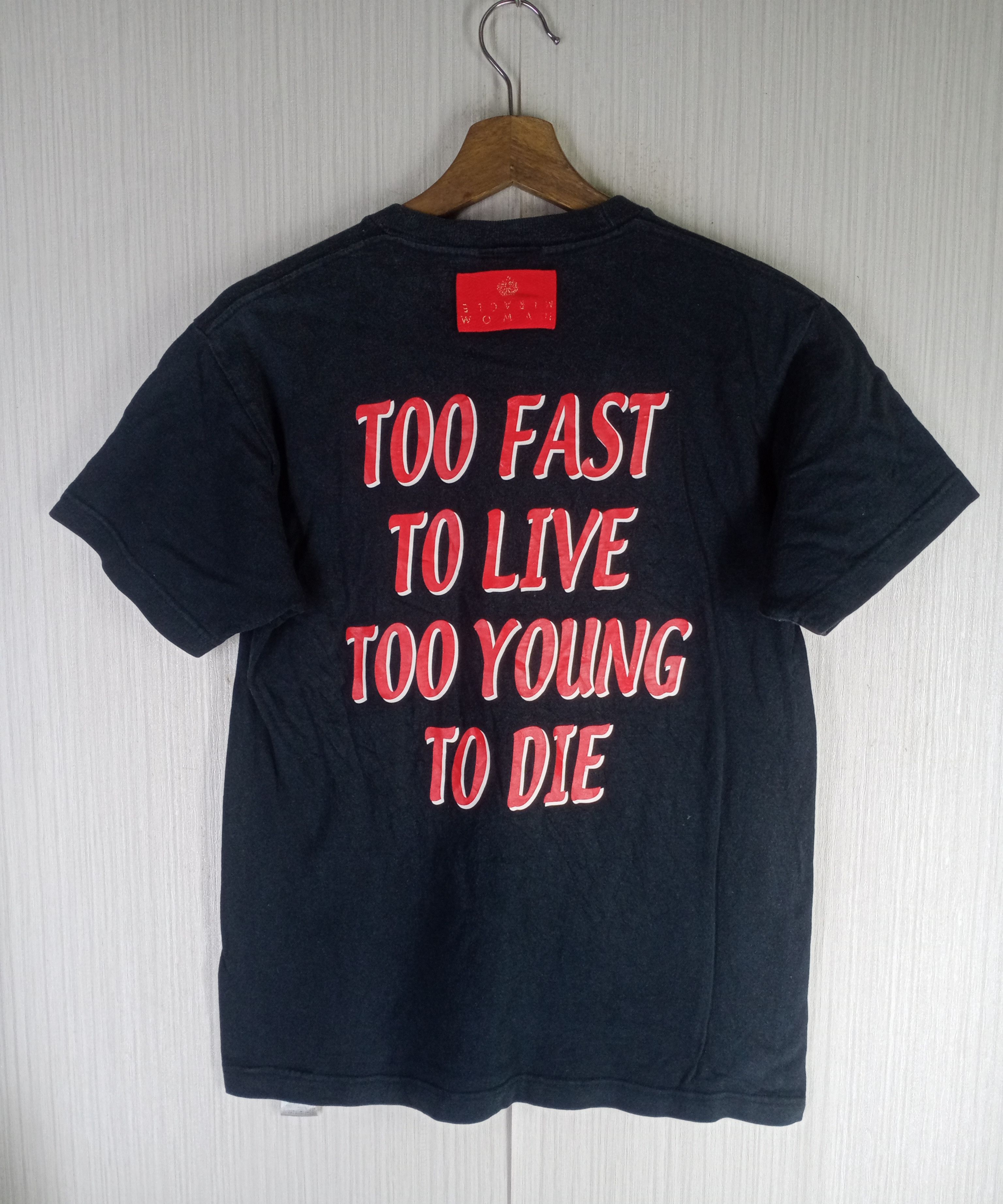Hysteric Glamour Rare Miracle Woman Rock n Roll Dept. Tshirt Size US S / EU 44-46 / 1 - 5 Thumbnail