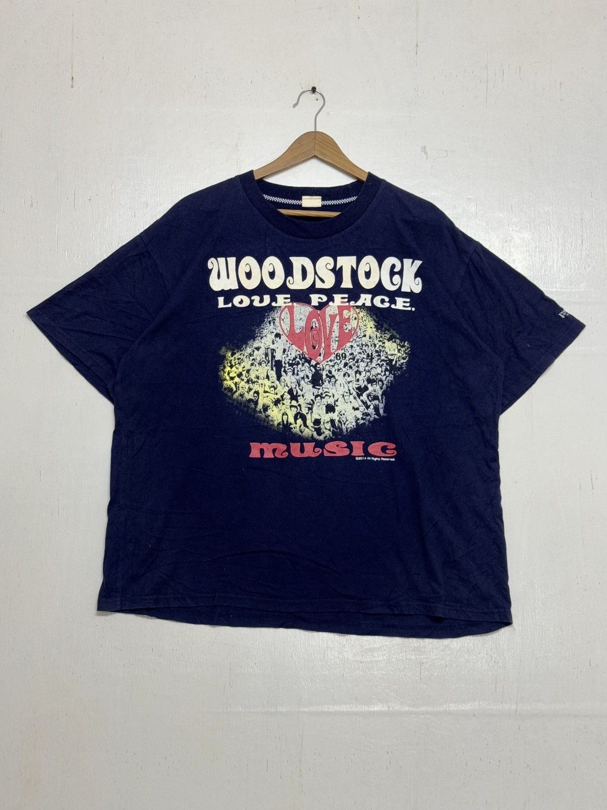 Band Tees × Vintage Woodstock Love Peace Y2K Size US XL / EU 56 / 4 - 1 Thumbnail