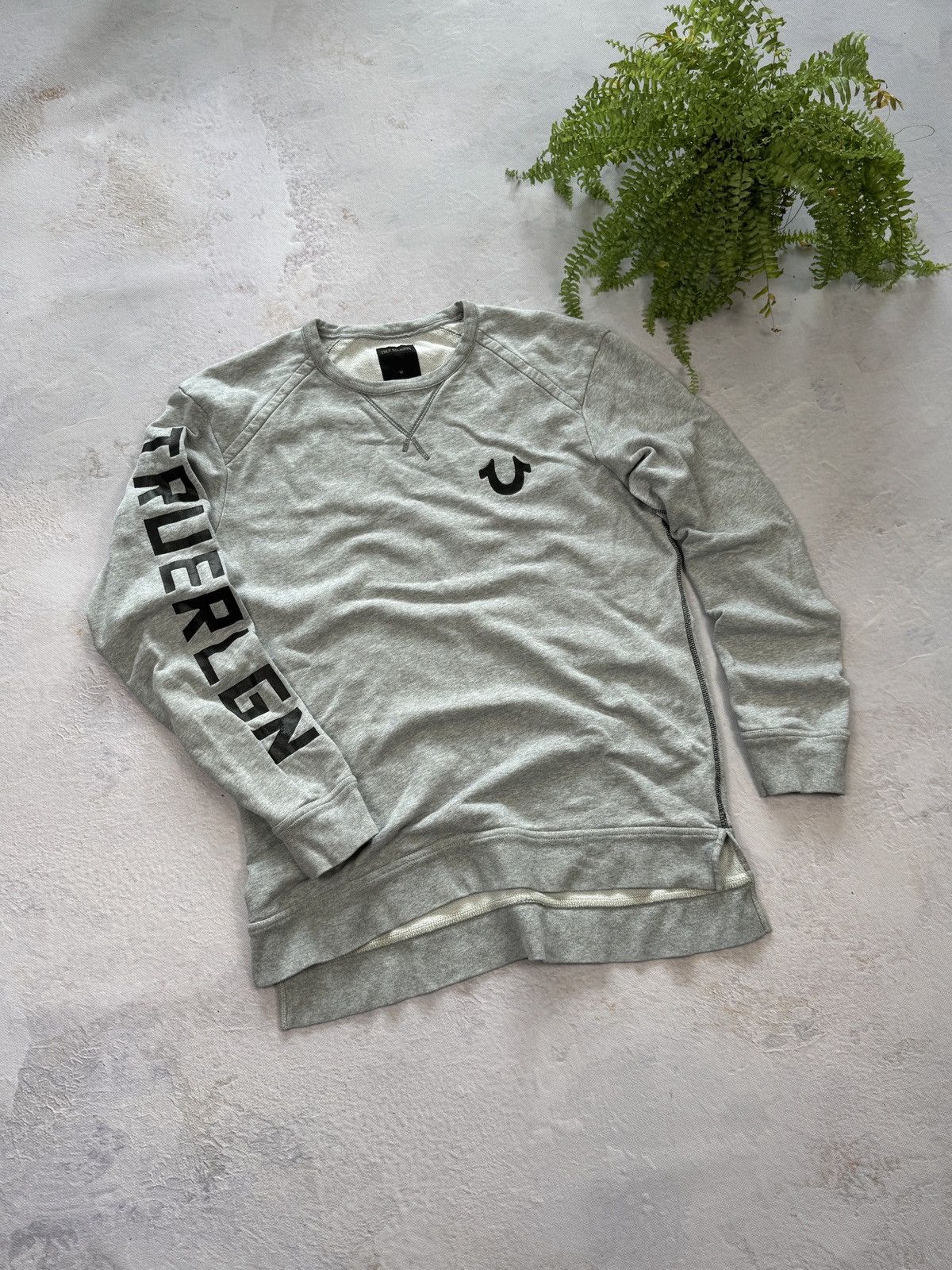 Japanese Brand × True Religion True Religion Sweatshirt Vintage Drip Size US XL / EU 56 / 4 - 1 Thumbnail