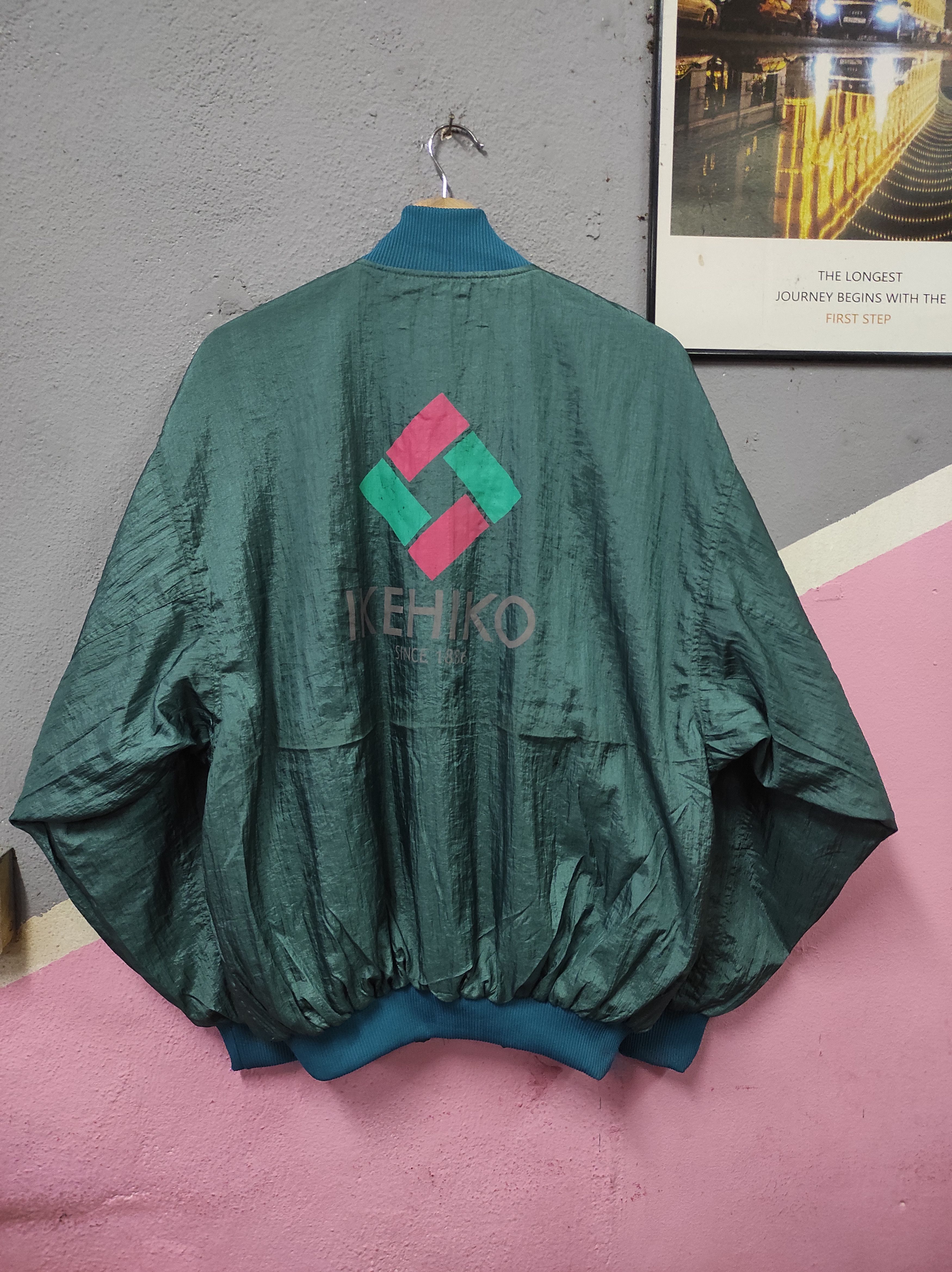 IKEHIKO VTG NYLON BOMBER JACKET