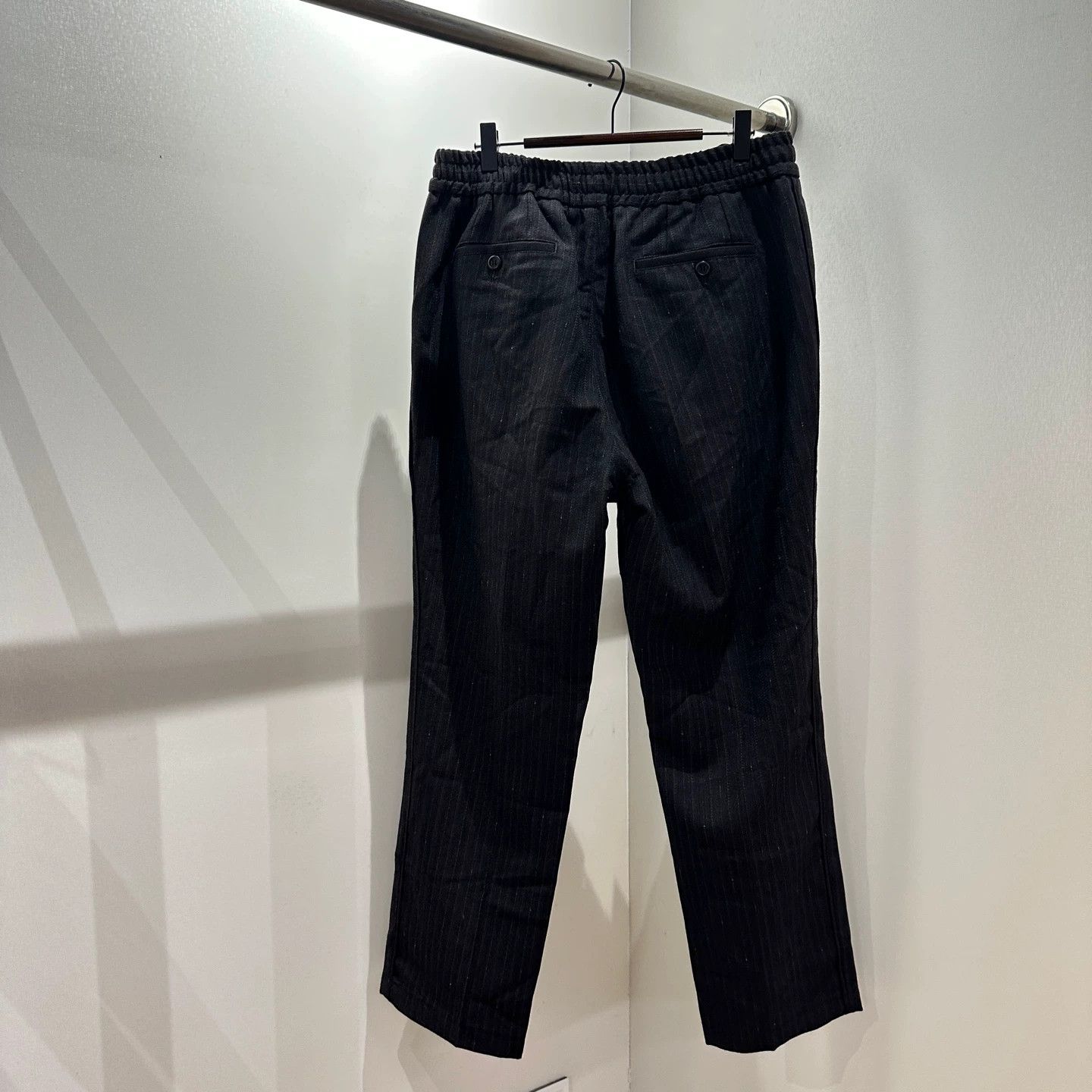 Salvatore Ferragamo Ferragamo may784 Striped Drawstring Chino 52 Wool Size US 36 / EU 52 - 2 Thumbnail