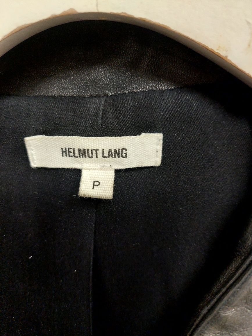 Helmut Lang Helmut Lang Leather Jacket Size S / US 4 / IT 40 - 3 Thumbnail