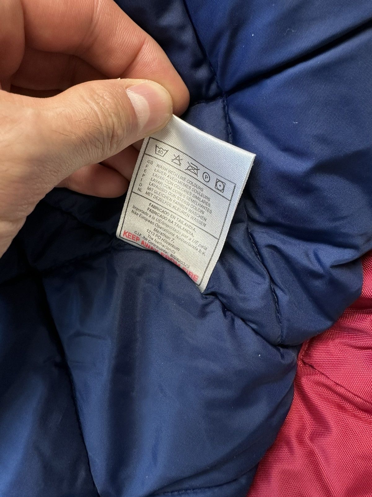 Nike Nike Vintage Down Puffer Jacket Big Swoosh Double Logo Size US M / EU 48-50 / 2 - 17 Thumbnail