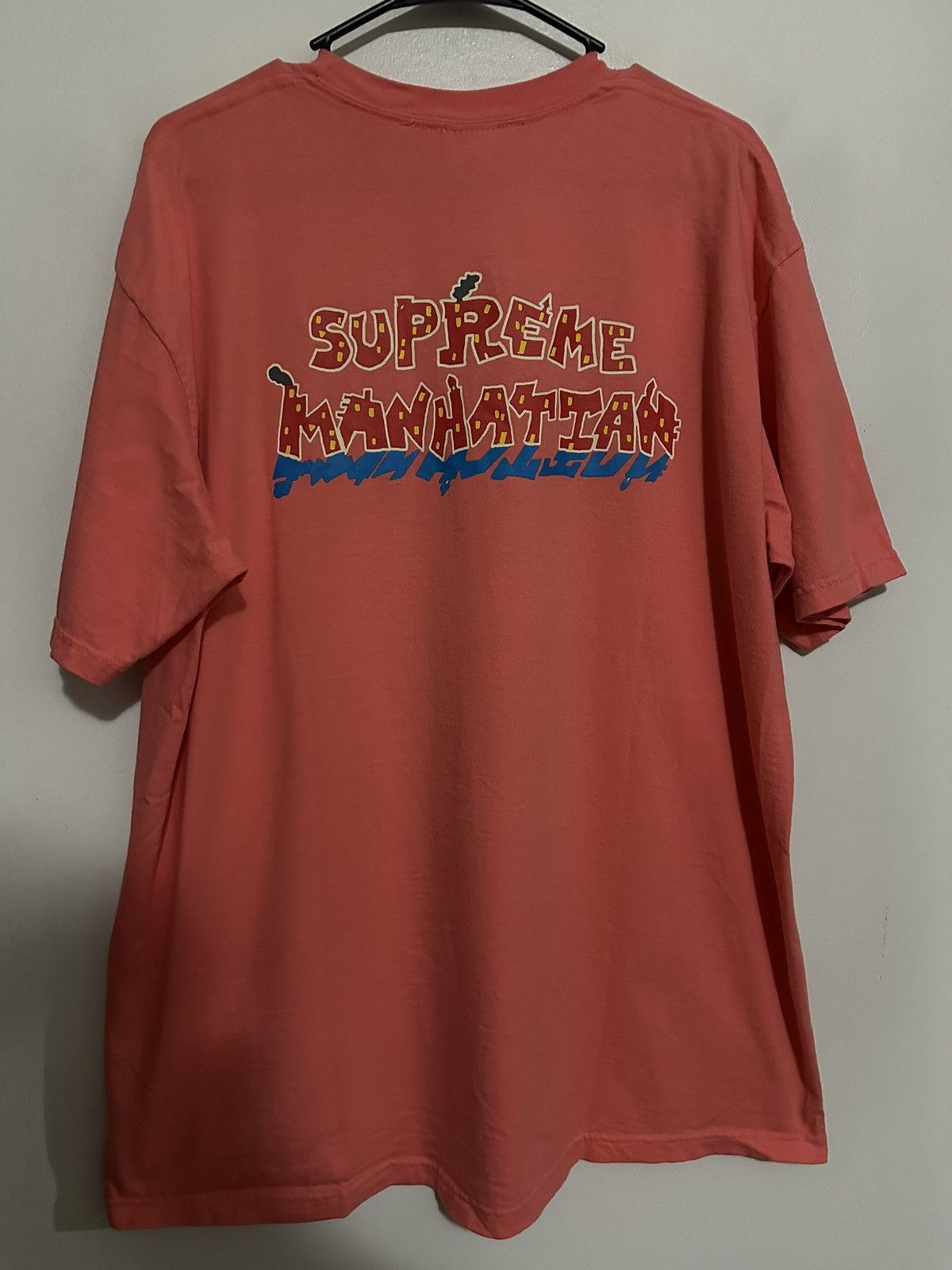Supreme Supreme Manhattan Tee Size US XL / EU 56 / 4 - 3 Thumbnail