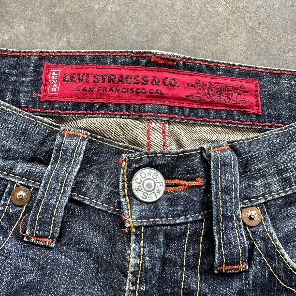 Japanese Brand Vintage Levi’s 502 Distressed Faded Denim Jean Pant Size US 29 - 4 Thumbnail