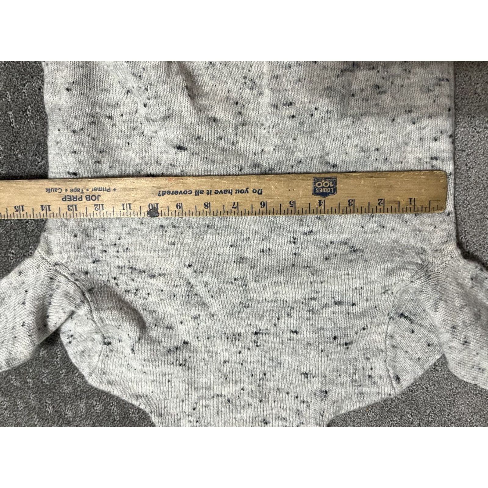 Madewell VINTAGE Madewell Donegal Inland Turtleneck Sweater Adult 2XS Gray Wool Blend Pullover Knit Womens Size XXS / US 00 / IT 34 - 4 Thumbnail