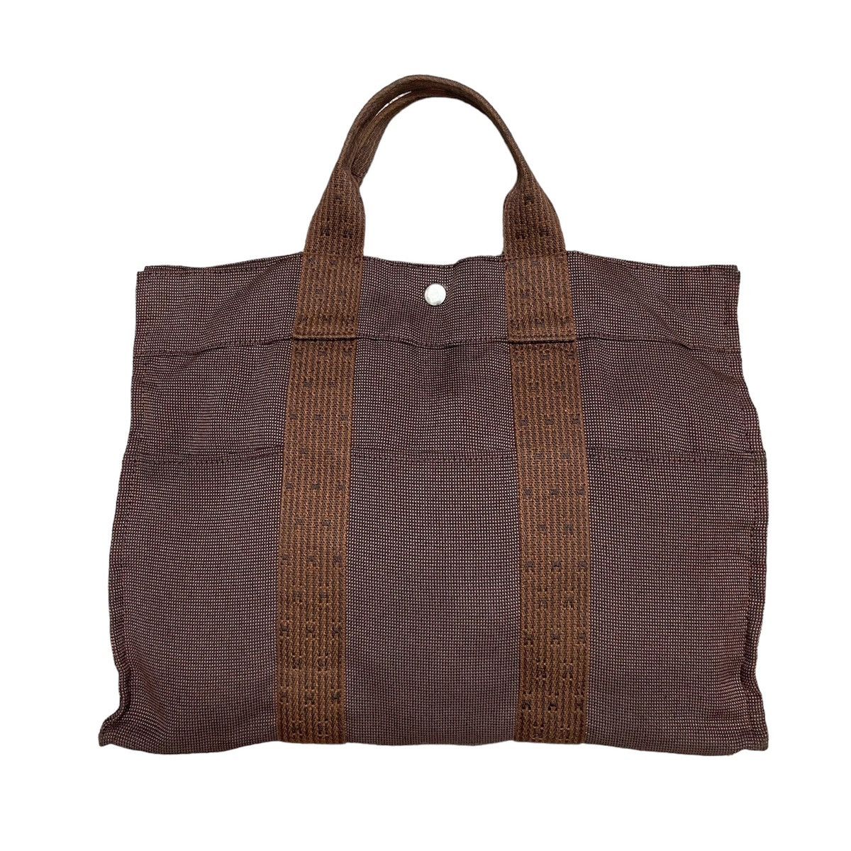 Hermes Hermes Her Line MM Tote Bag Brown Size ONE SIZE - 1 Thumbnail