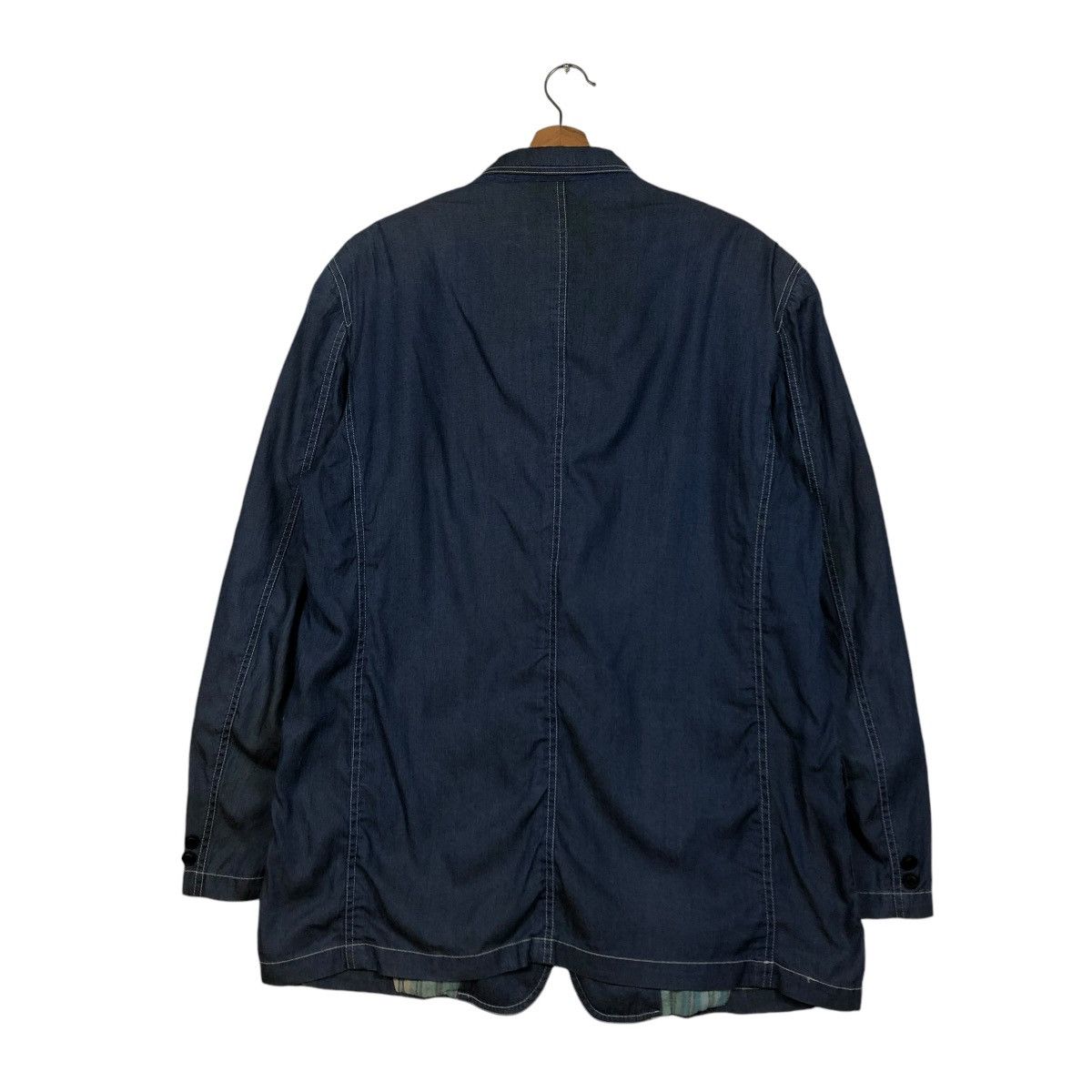 Japanese Brand 🔥VINTAGE DENIM CHORE WORKER JACKET MONTEREY& CARMEL KAPITAL Size US L / EU 52-54 / 3 - 10 Thumbnail