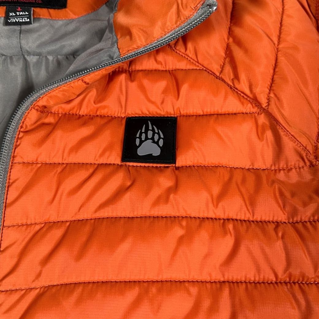 Vintage Alaskan Hardgear Jacket Adult XLT Orange Puffer Insulated Outdoor Nylon Nylon Polyester Full Zip Casual Mens XLT Orange Puffer Jacket Size US XL / EU 56 / 4 - 6 Thumbnail