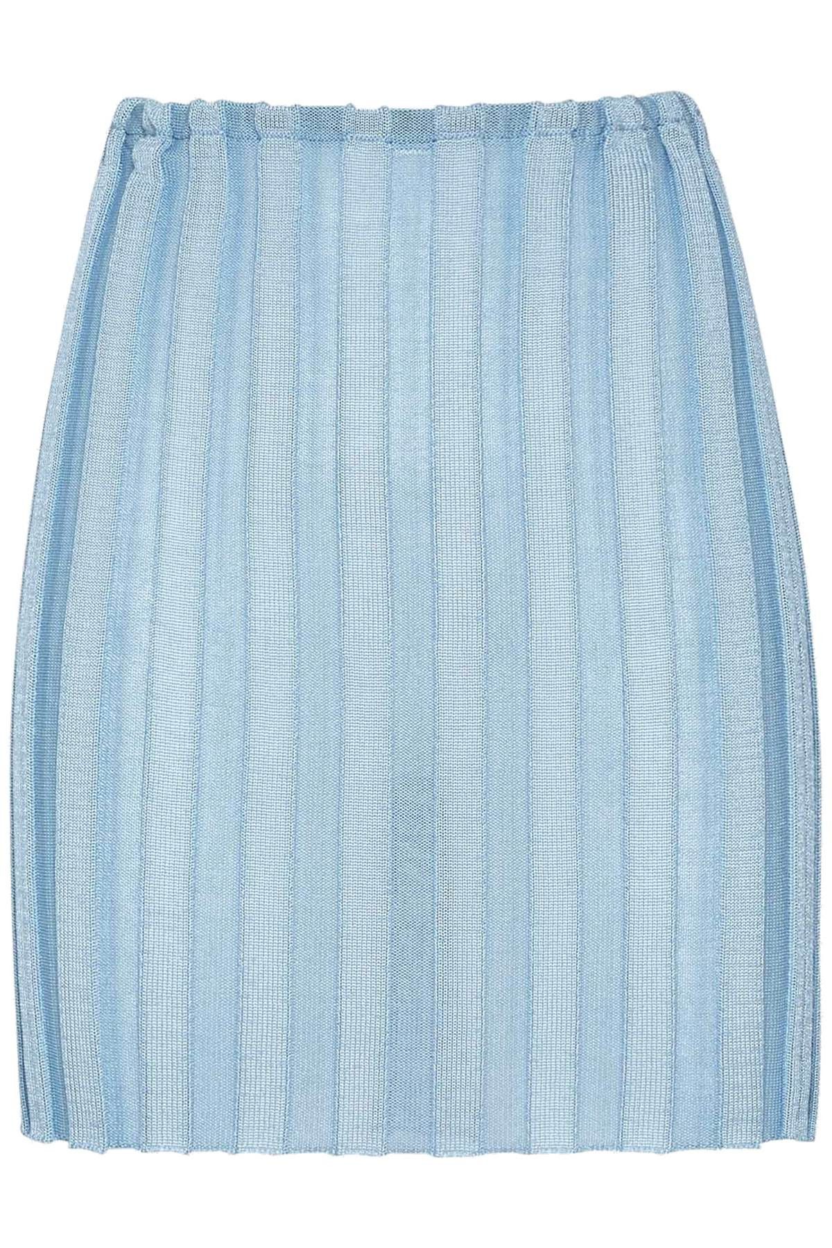 image of A Roege Hove A. Roege Hove Katrine Mini Skirt in Light Blue, Women's (Size XS)