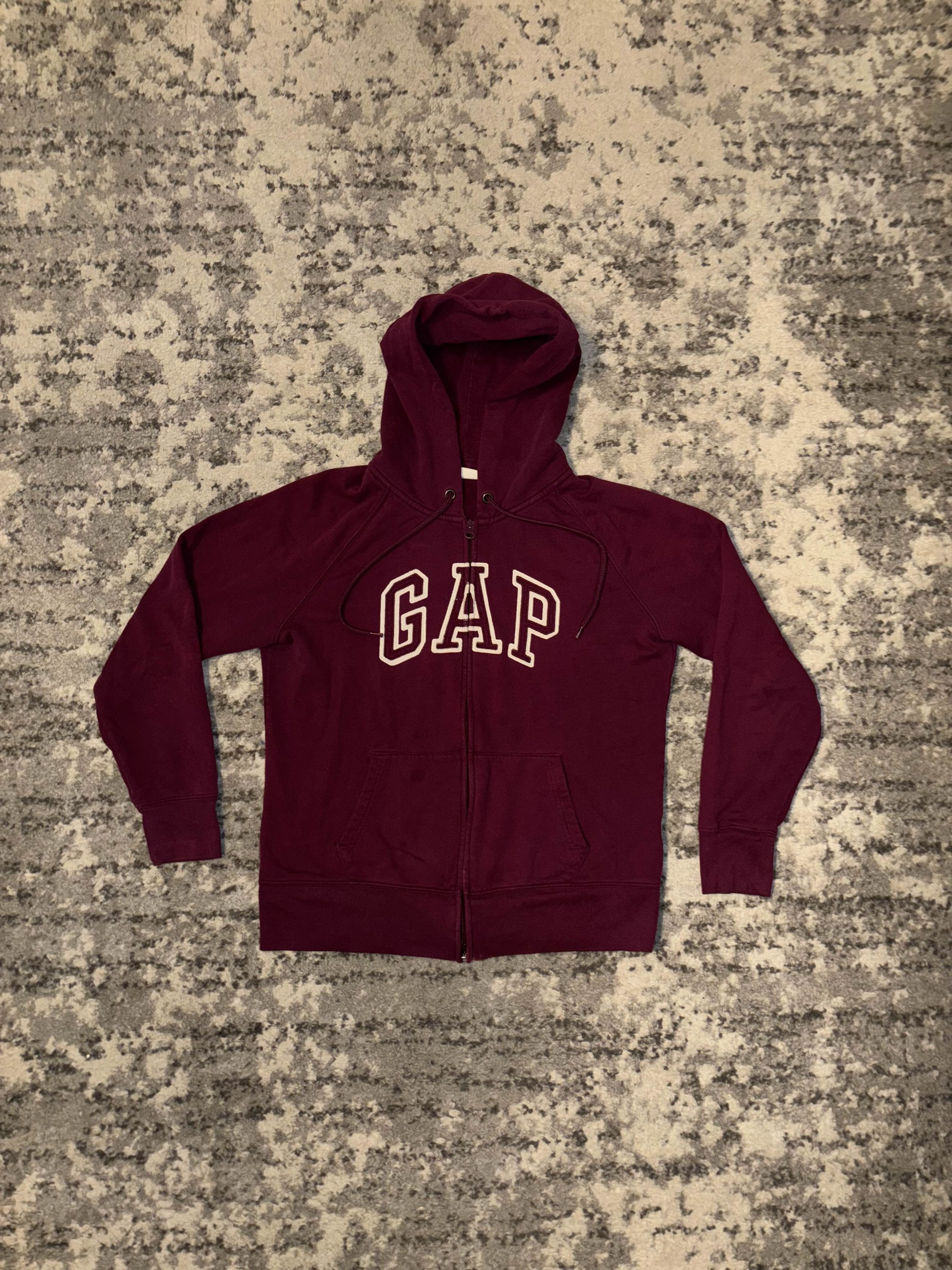 Gap Y2K GAP Spellout Hoodie Size S / US 4 / IT 40 - 1 Thumbnail
