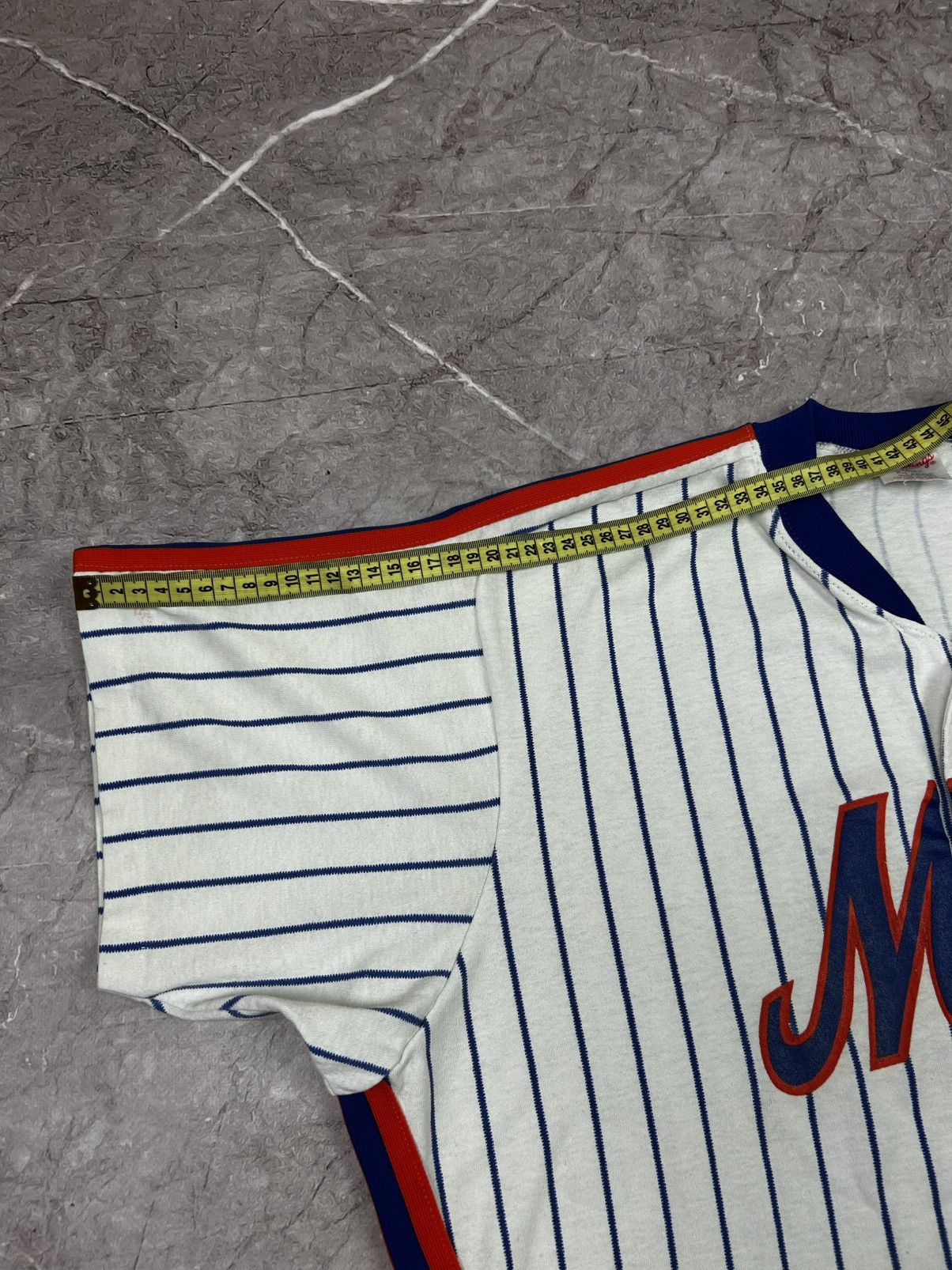 MLB Major League Mets MLB made in usa White Jersey Size US XL / EU 56 / 4 - 10 Thumbnail