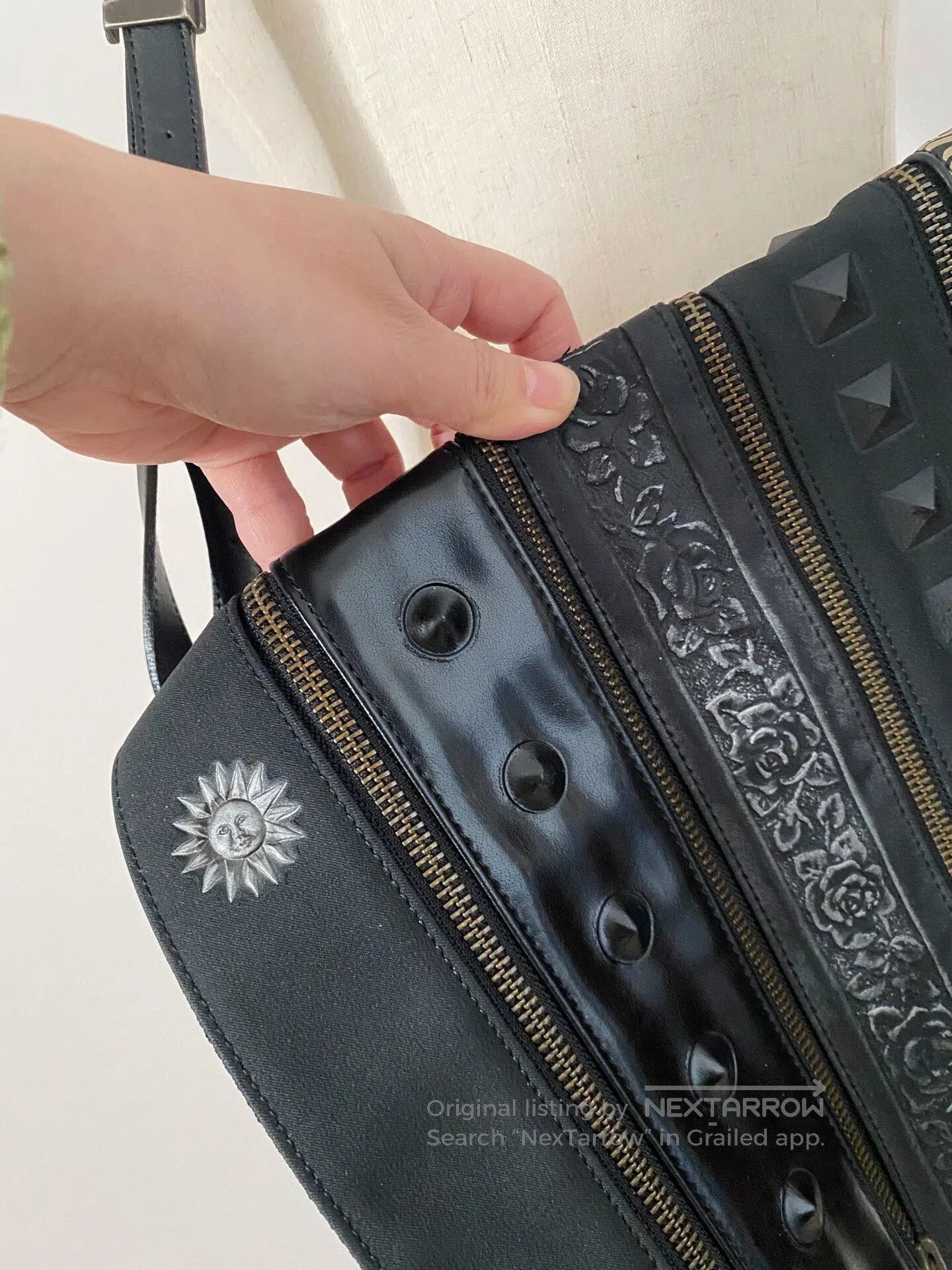 Jean Paul Gaultier Jean Paul Gaultier Dragon Deconstructed Crossbody. Size ONE SIZE - 4 Thumbnail