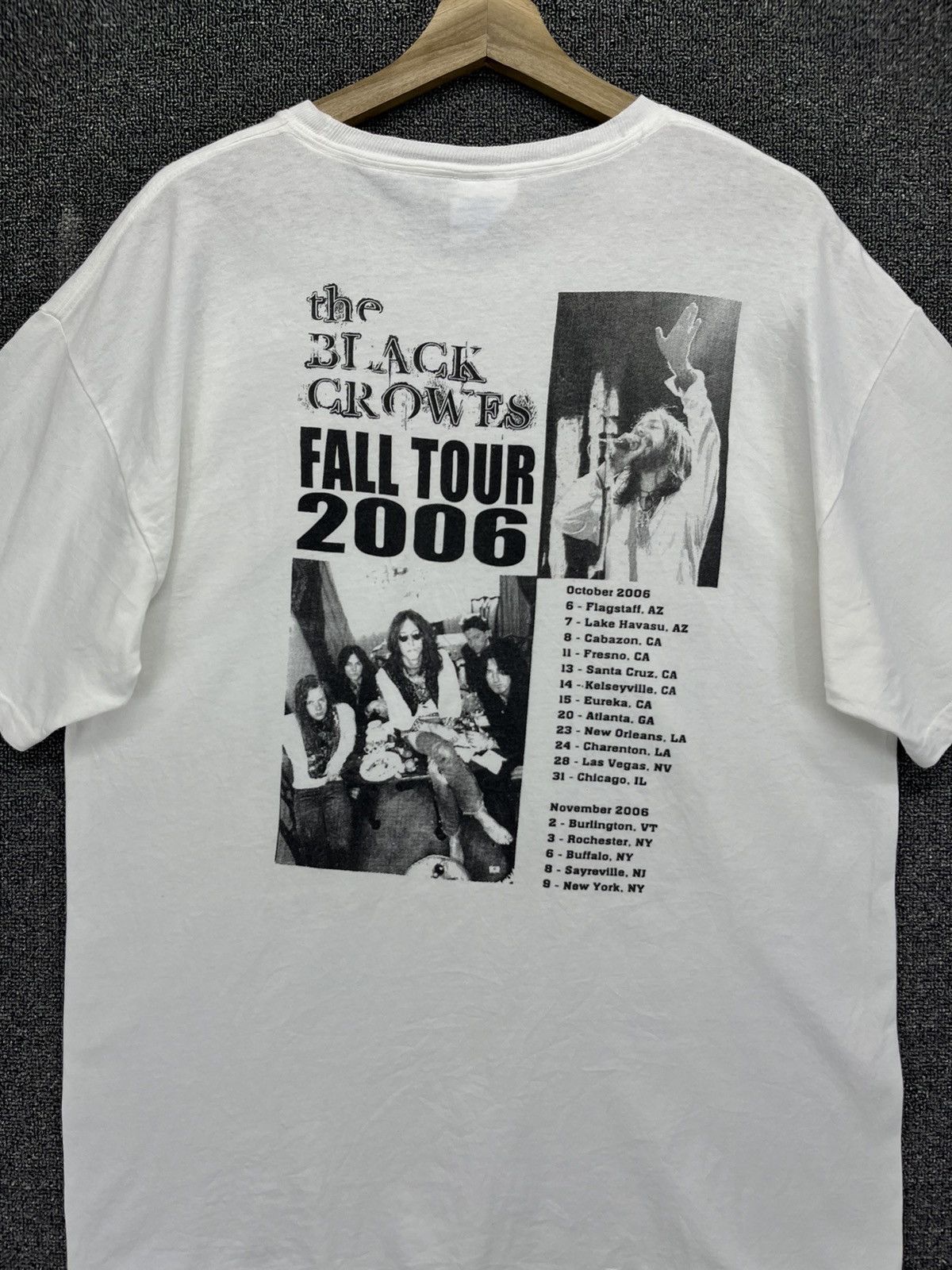 Band Tees × Vintage Vintage The Black Crowes Punk Rock Band Tees T Shirts Size US L / EU 52-54 / 3 - 8 Thumbnail