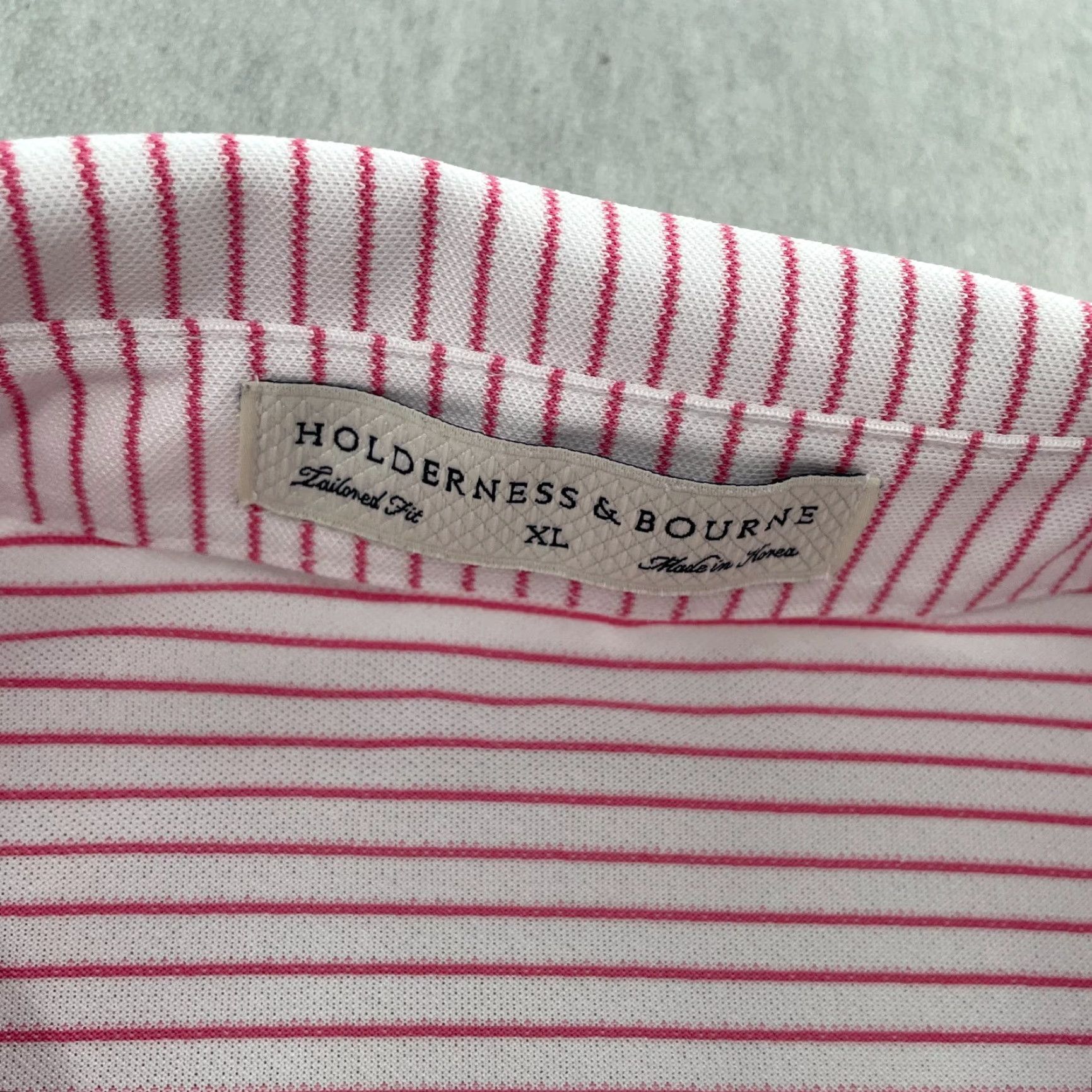 Vintage Holderness & Bourne Shirt Adult XL White Polo The Gordon Big Spring Golf Club Size US XL / EU 56 / 4 - 5 Thumbnail