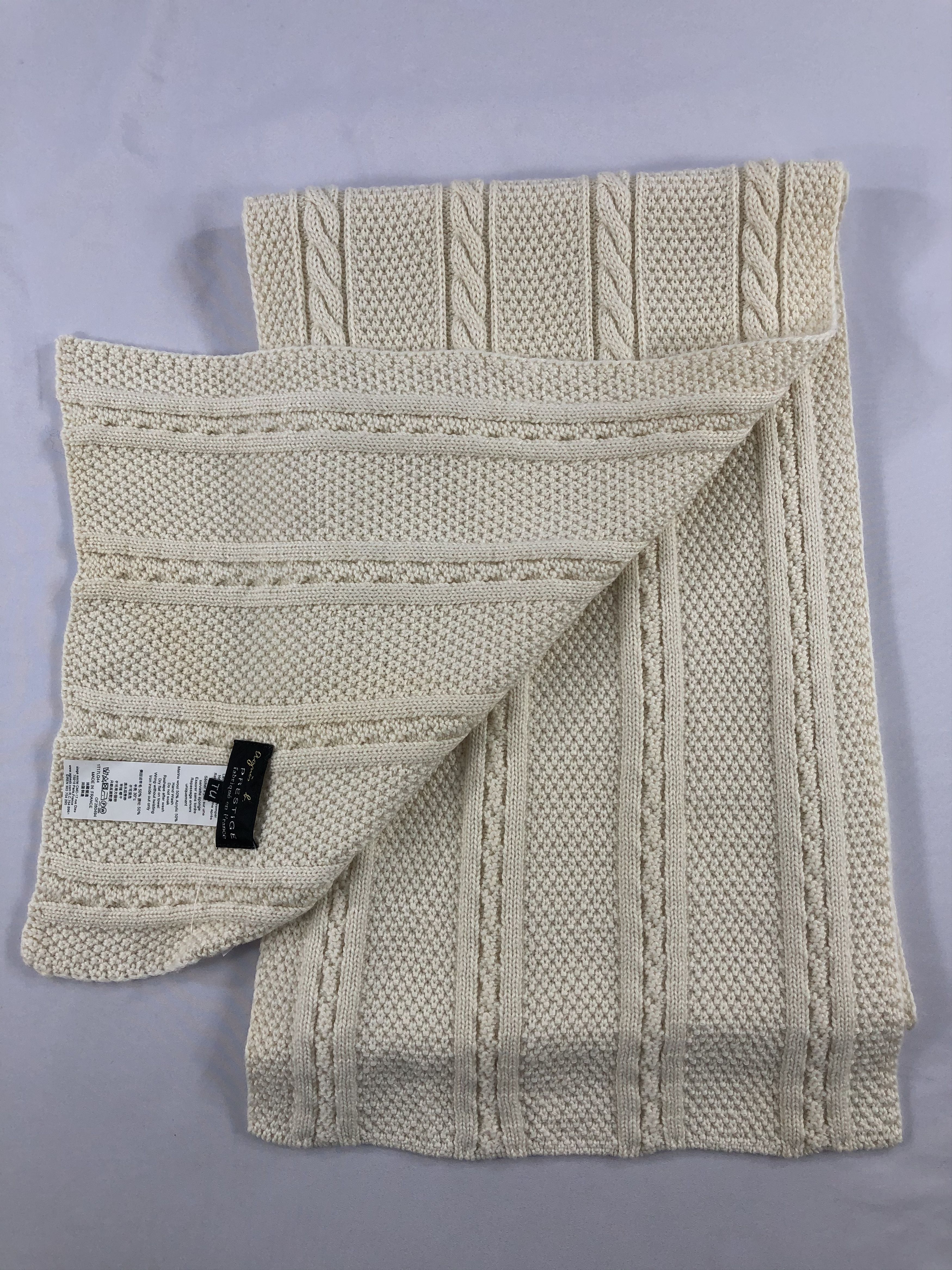 agnes b. Vintage Agnes B Scarf/Muffler/Neckwear MF1818 Size ONE SIZE - 4 Thumbnail