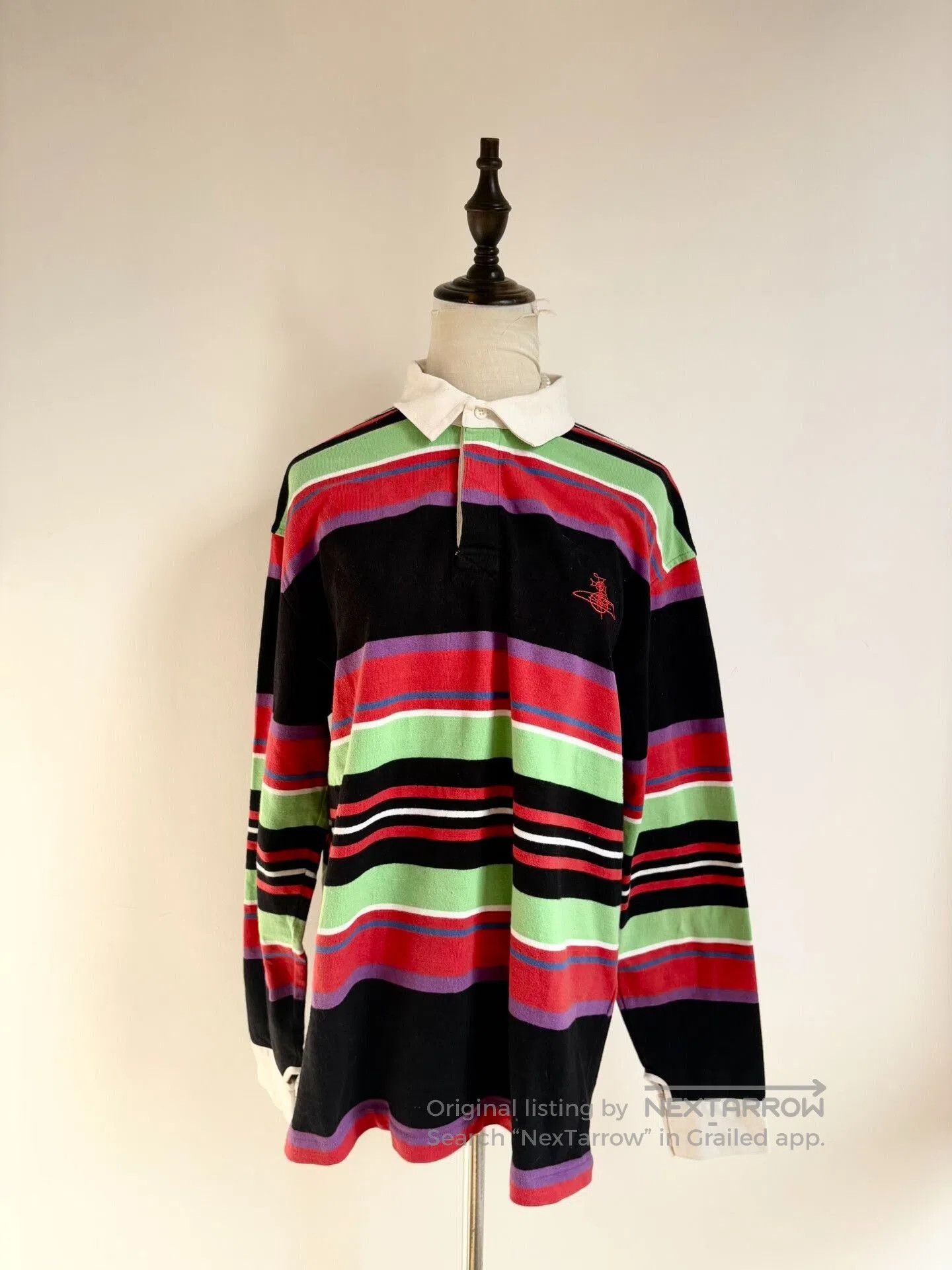Vivienne Westwood Vivienne Westwood Vintage Saturn Polo Sweatshirt. Size M / US 6-8 / IT 42-44 - 1 Thumbnail