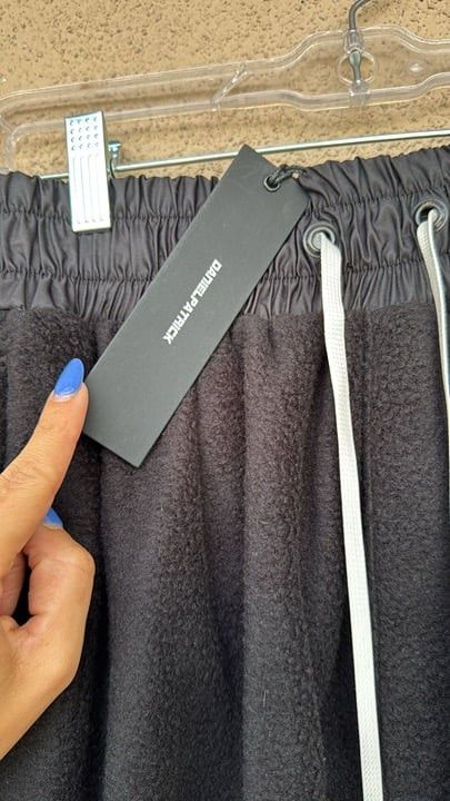 Daniel Patrick Daniel Patrick Mens Size Extra Small Sweat Pants Black New Size US 28 / EU 44 - 2 Thumbnail