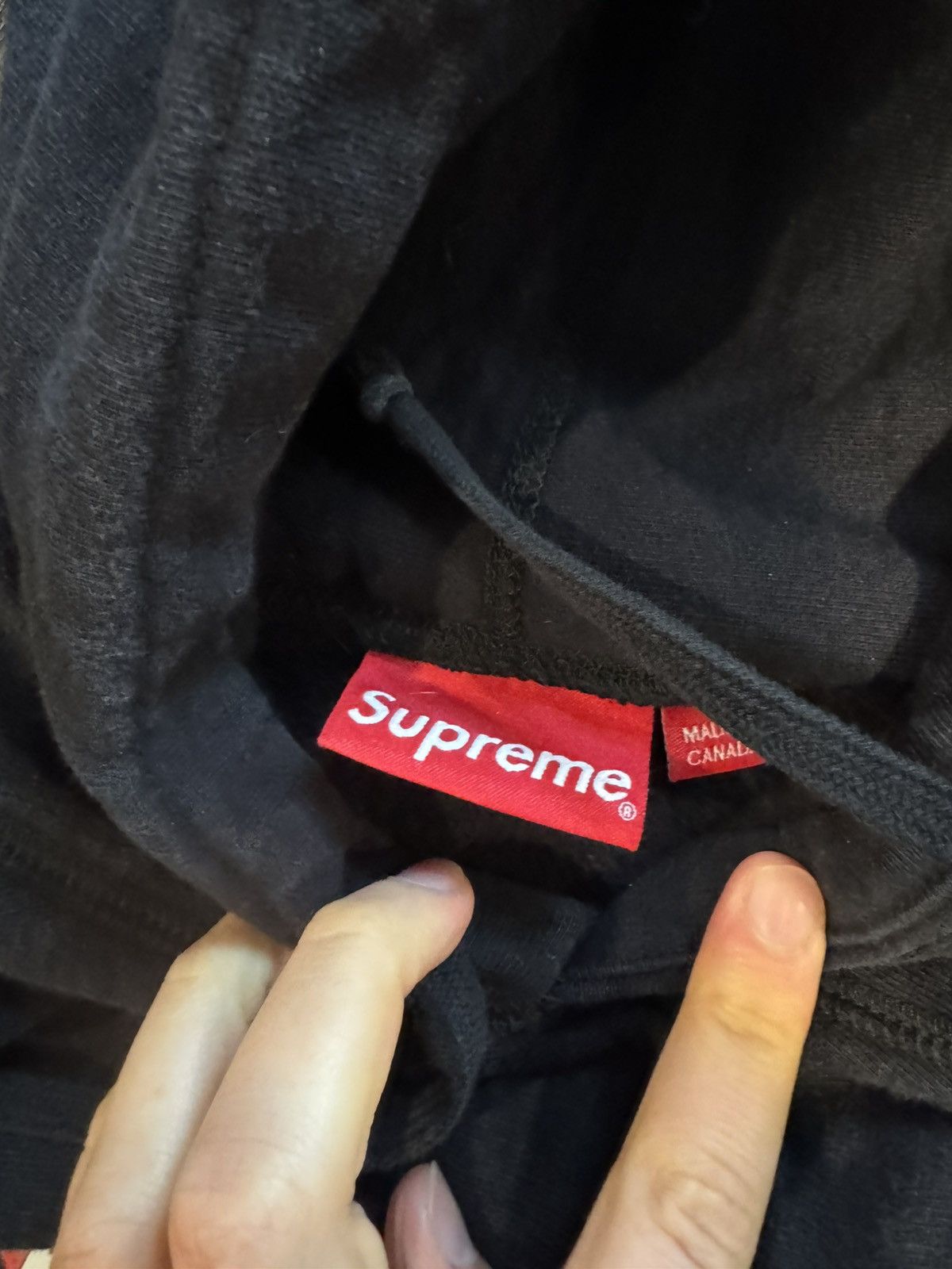 Supreme Supreme Mirrored Logo Hooded Sweatshirt - F/W 2019 - Size M Size US M / EU 48-50 / 2 - 3 Thumbnail