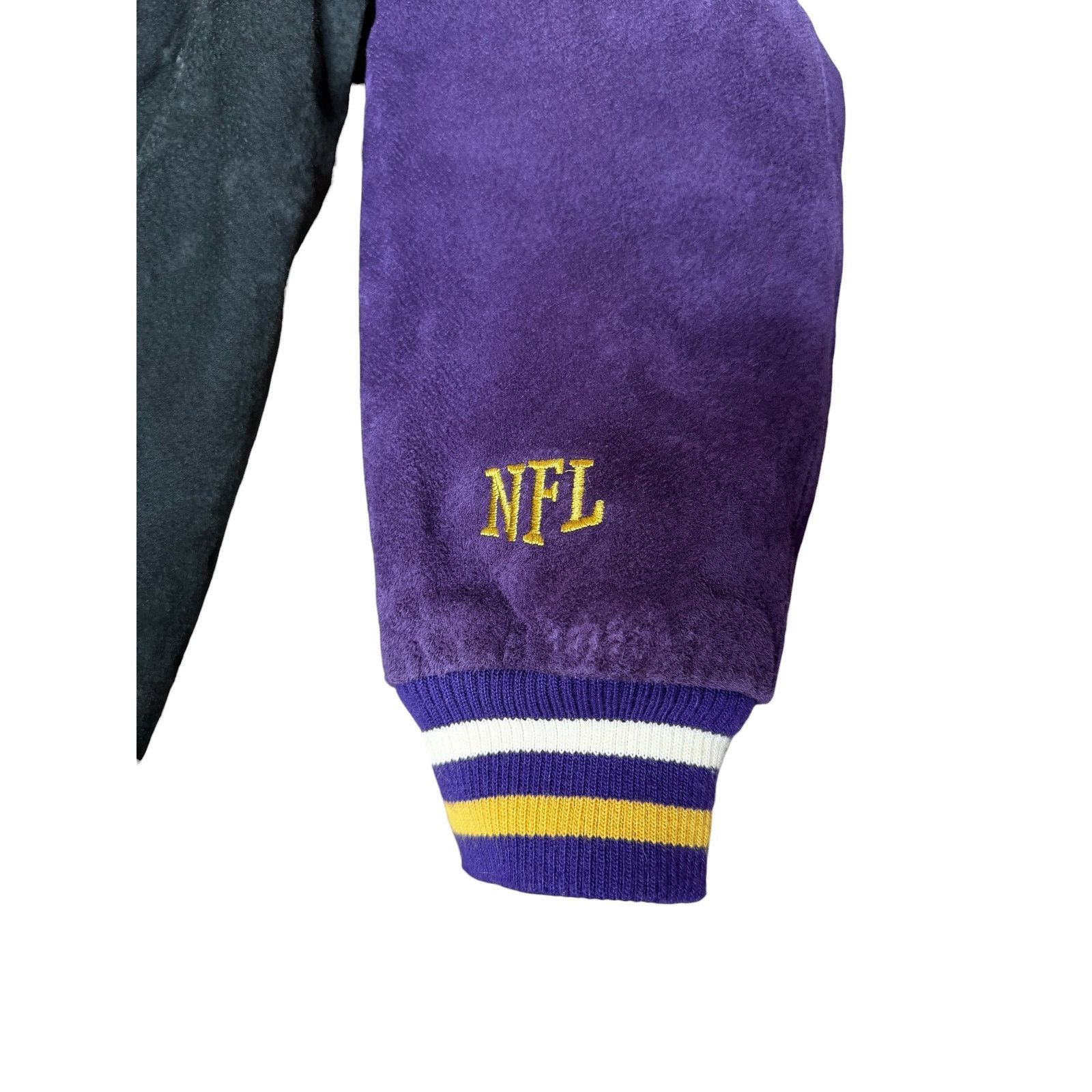NFL × Vintage Vintage Baltimore Ravens NFL Bomber Jacket Size US L / EU 52-54 / 3 - 7 Thumbnail