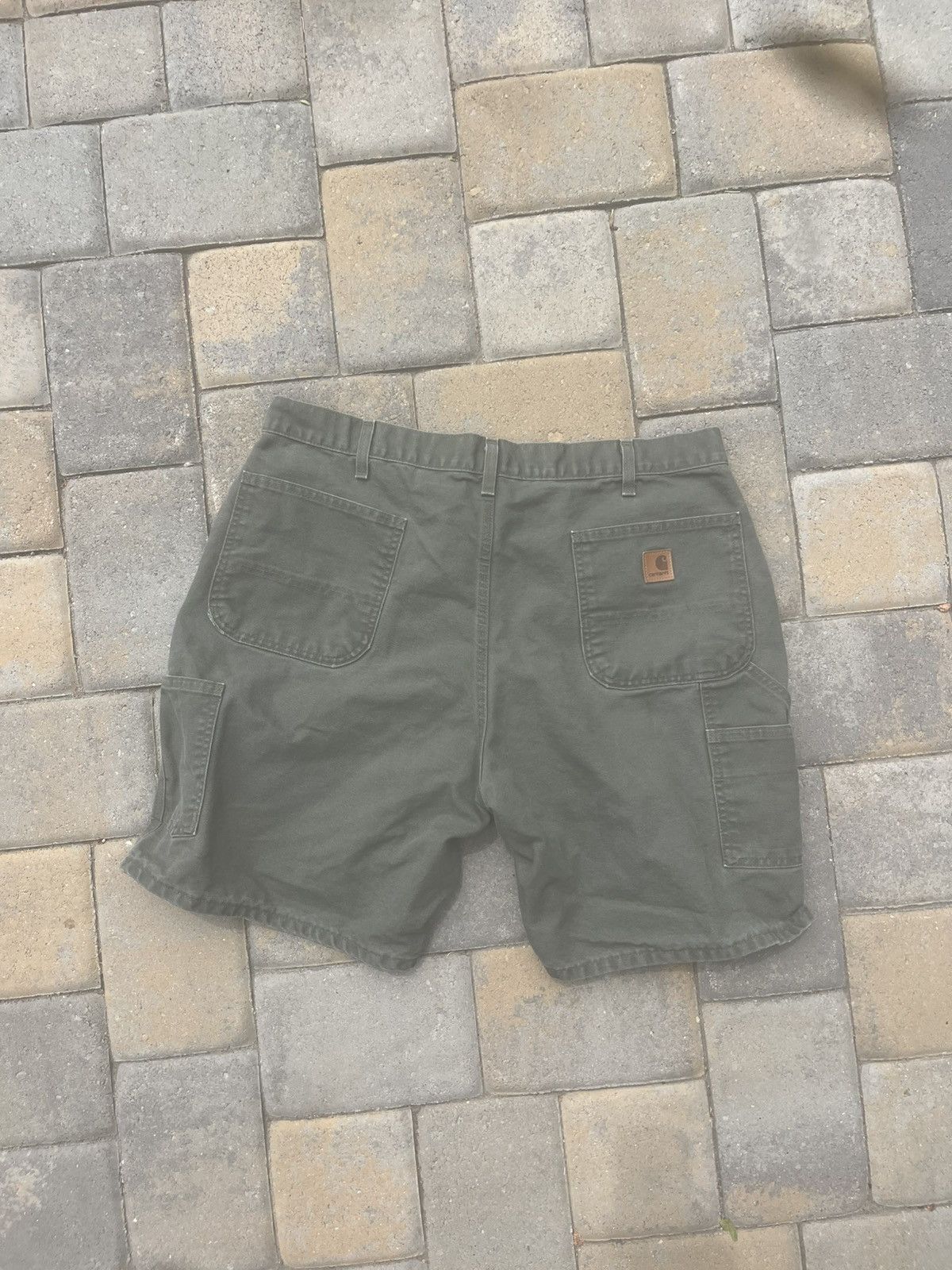 Carhartt Vintage Canvas Carhartt Carpenter Shorts Size US 40 / EU 56 - 1 Thumbnail