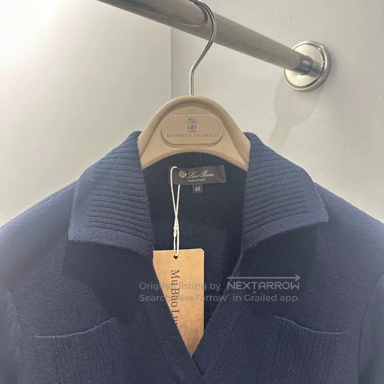 Loro Piana Loro Piana Cashmere dress in Tibetan blue Size XS / US 0-2 / IT 36-38 - 3 Thumbnail