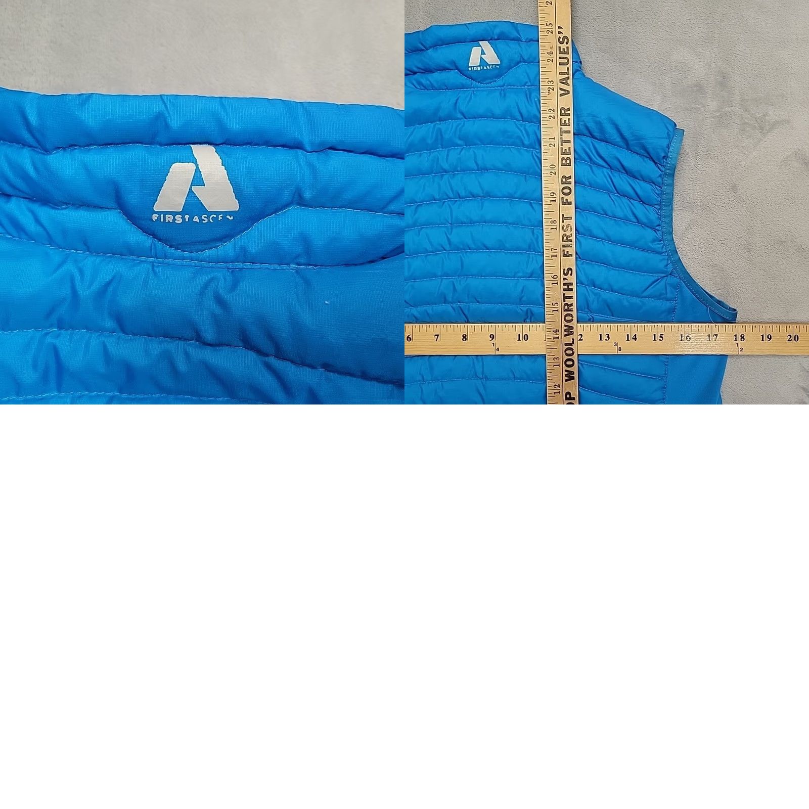 Eddie Bauer Eddie Bauer StormDown 800 Vest Womens S Blue First Ascent Down Outdoors Gorp Vest Womens S Blue Down Outdoors Gorp Size S / US 4 / IT 40 - 8 Thumbnail