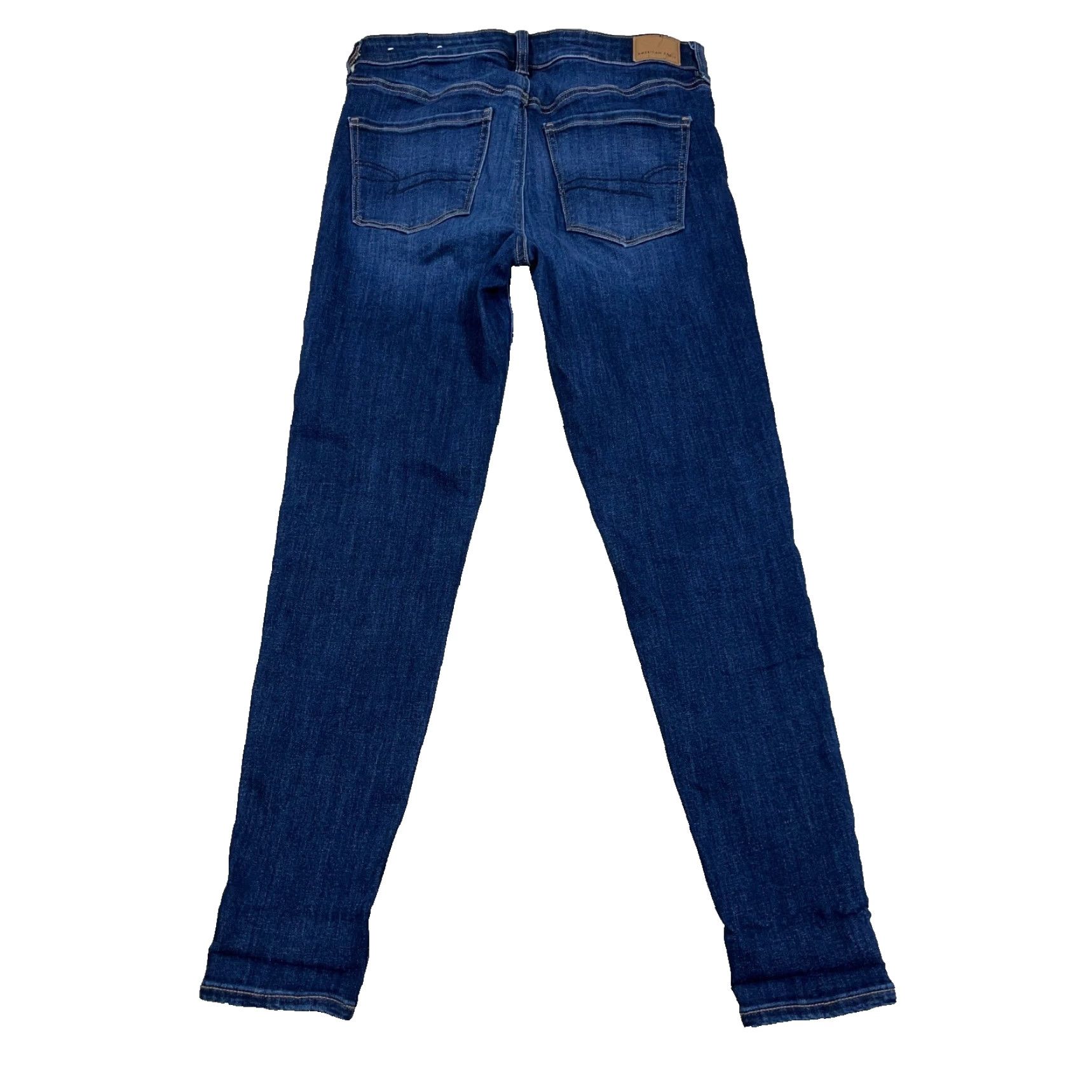 American Eagle Outfitters American Eagle Outfitters Jegging Blue Jeans Dark Wash 4 High Rise 27.5 Inseam 5-Pocket Denim Women/Adult Womens Size 27" / US 4 / IT 40 - 2 Thumbnail