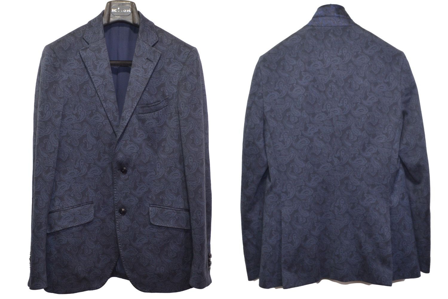 Etro Men's ETRO New Jersey Blazer 40US/UK 50IT Blue Cotton Size 40R - 5 Thumbnail
