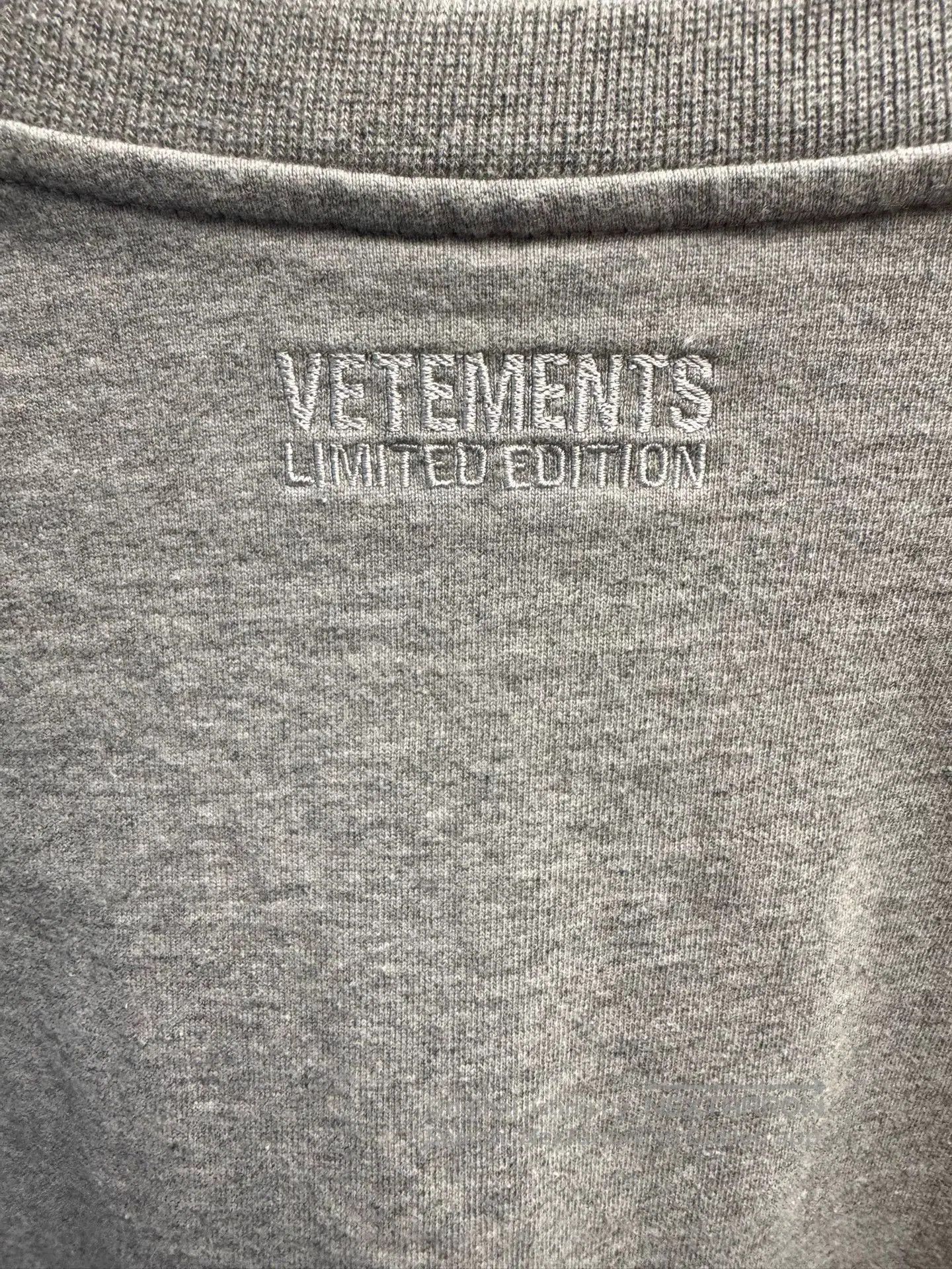 Vetements Vetements OG Runway Long Sleeve Top. Size US S / EU 44-46 / 1 - 5 Thumbnail